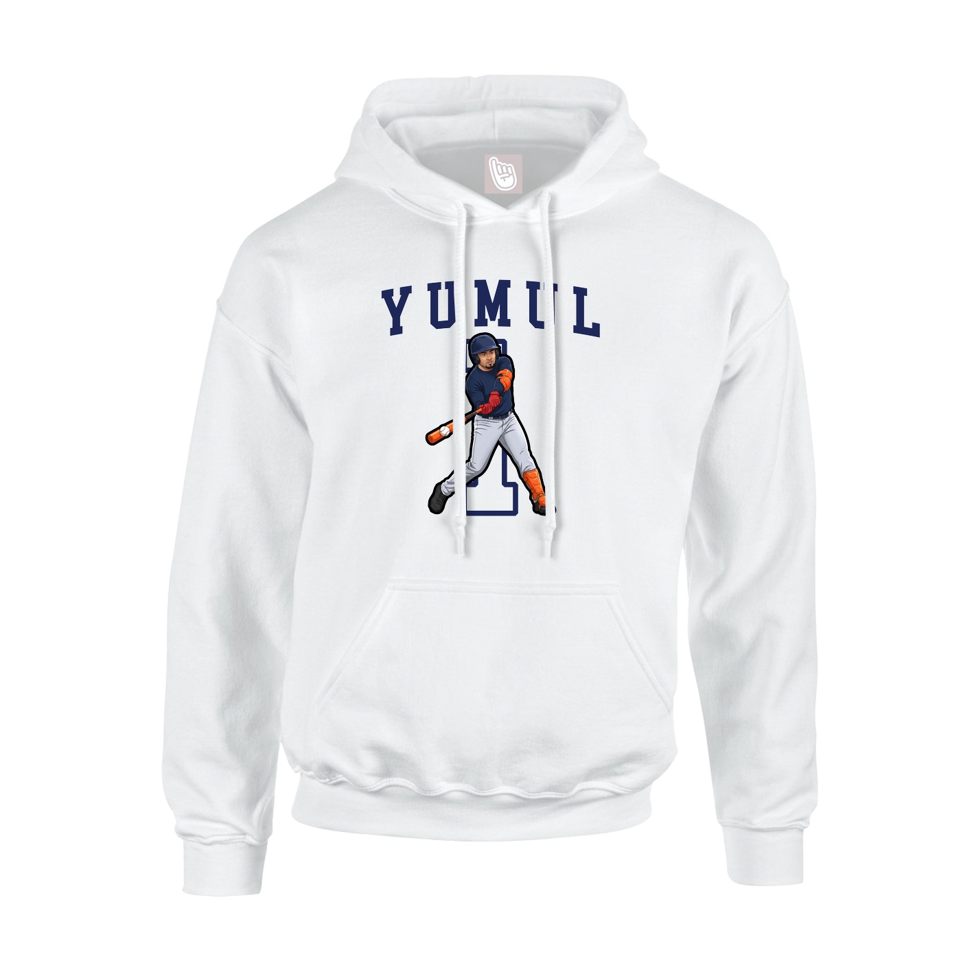 Hoodie — Shirsey in White