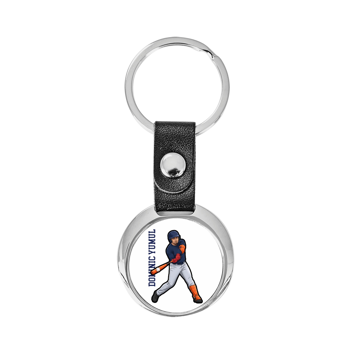 Key Chain — Name Vertical in Classic