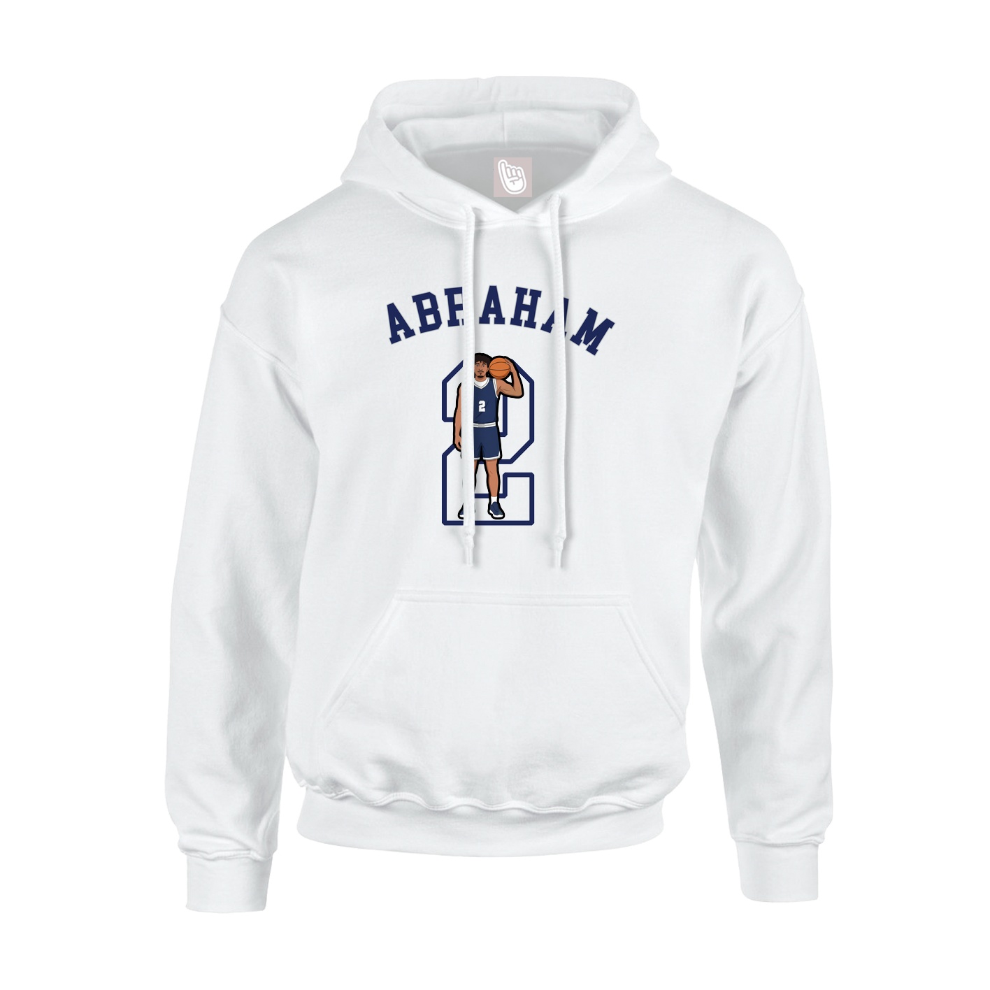 Hoodie — Shirsey Arch in White