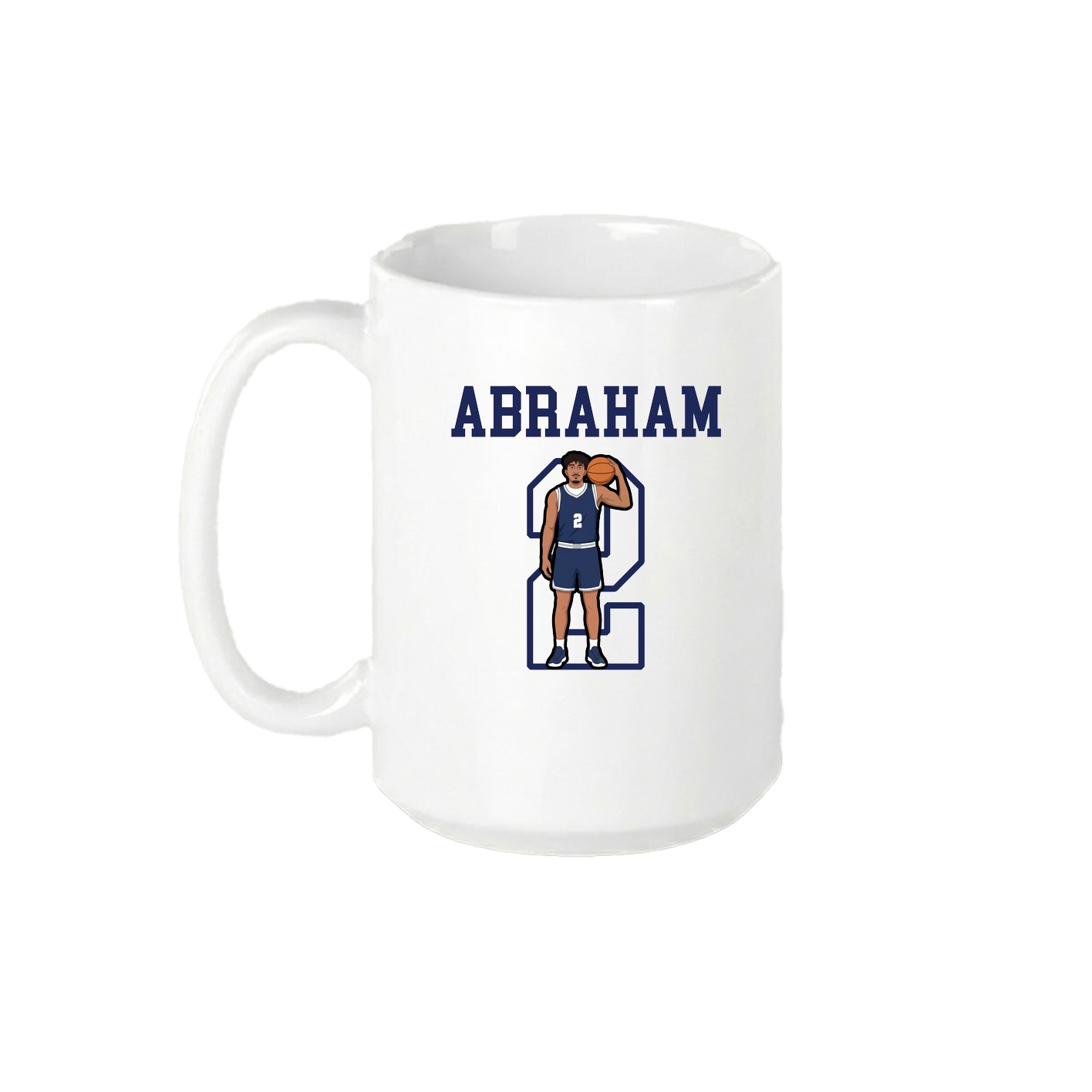 15oz Coffee Mug — Shirsey in White