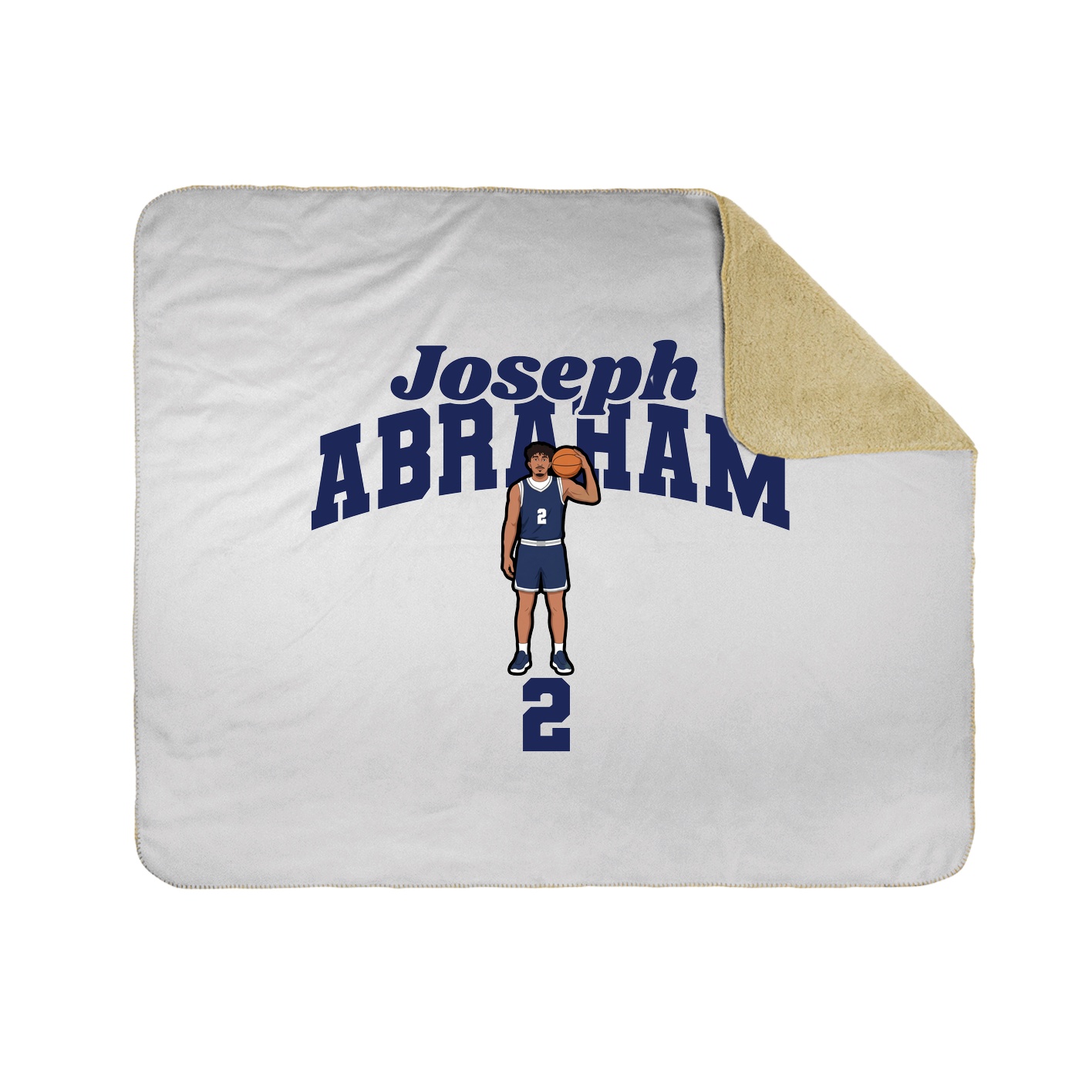 Throw Blanket — Signature Arch in White