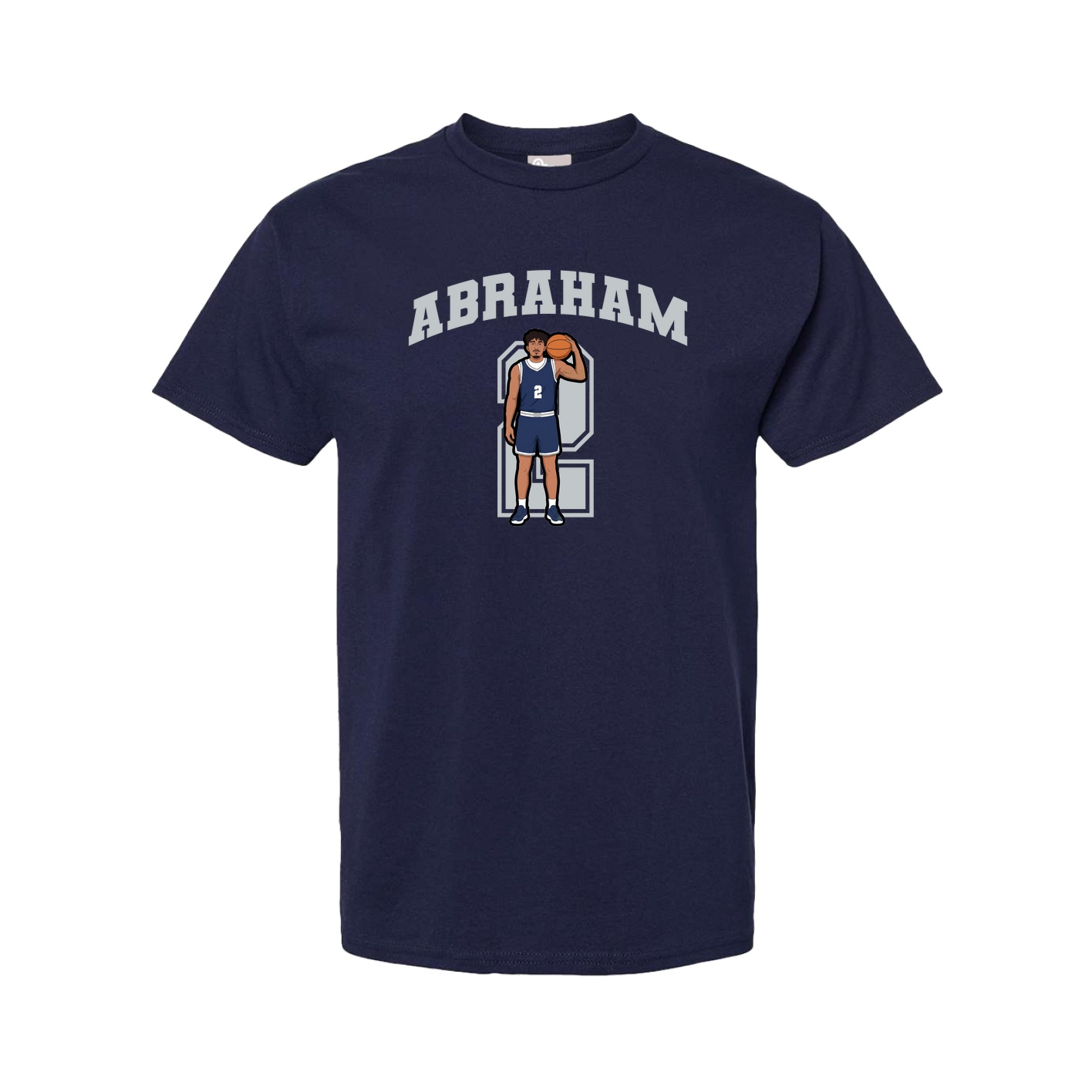 Tee — Number in Navy