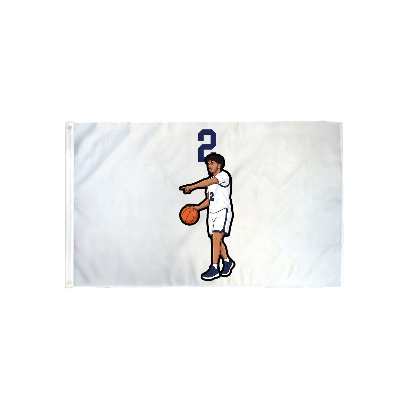 3x5 Flag — Number Top in Classic