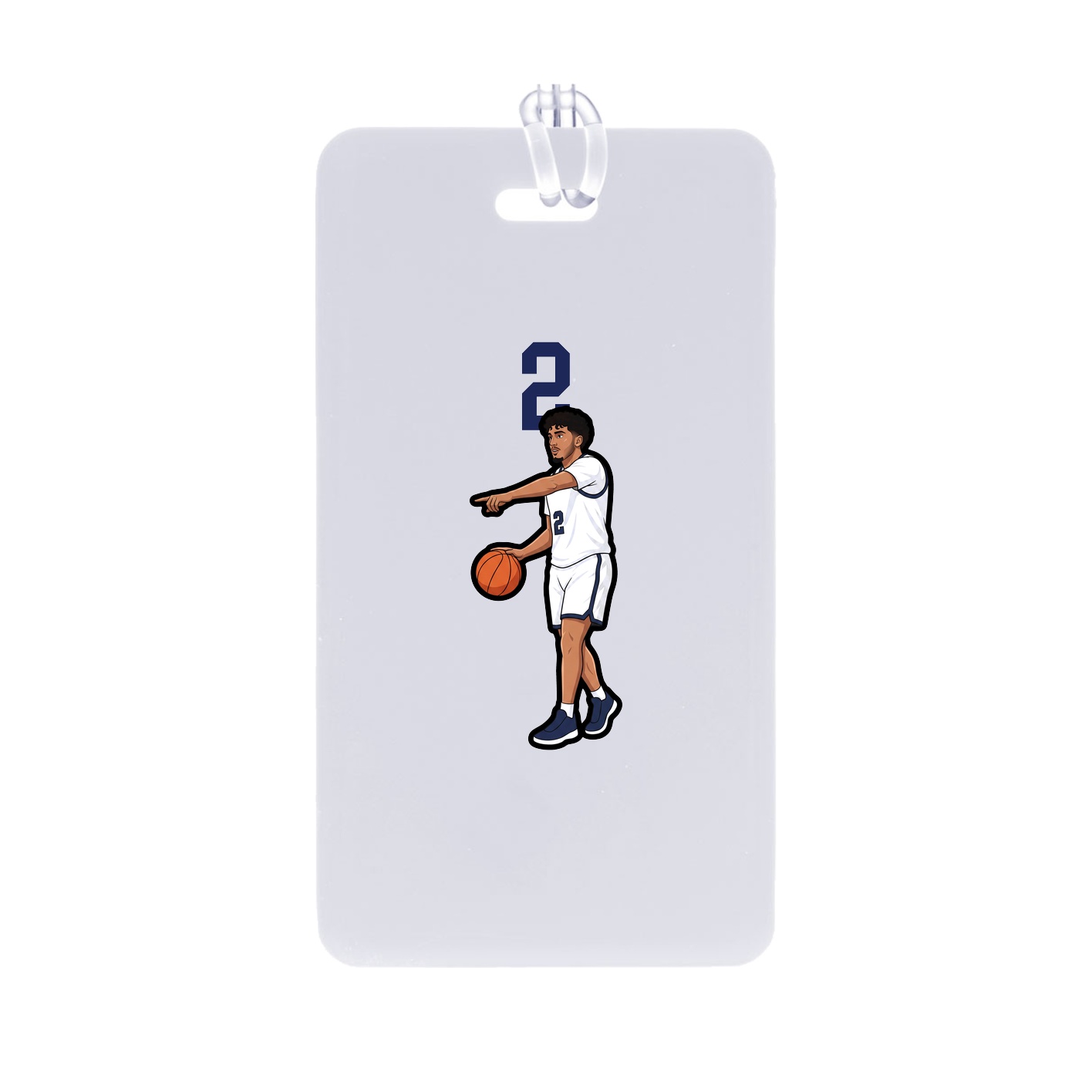 Bag Tag — Number Top in Classic