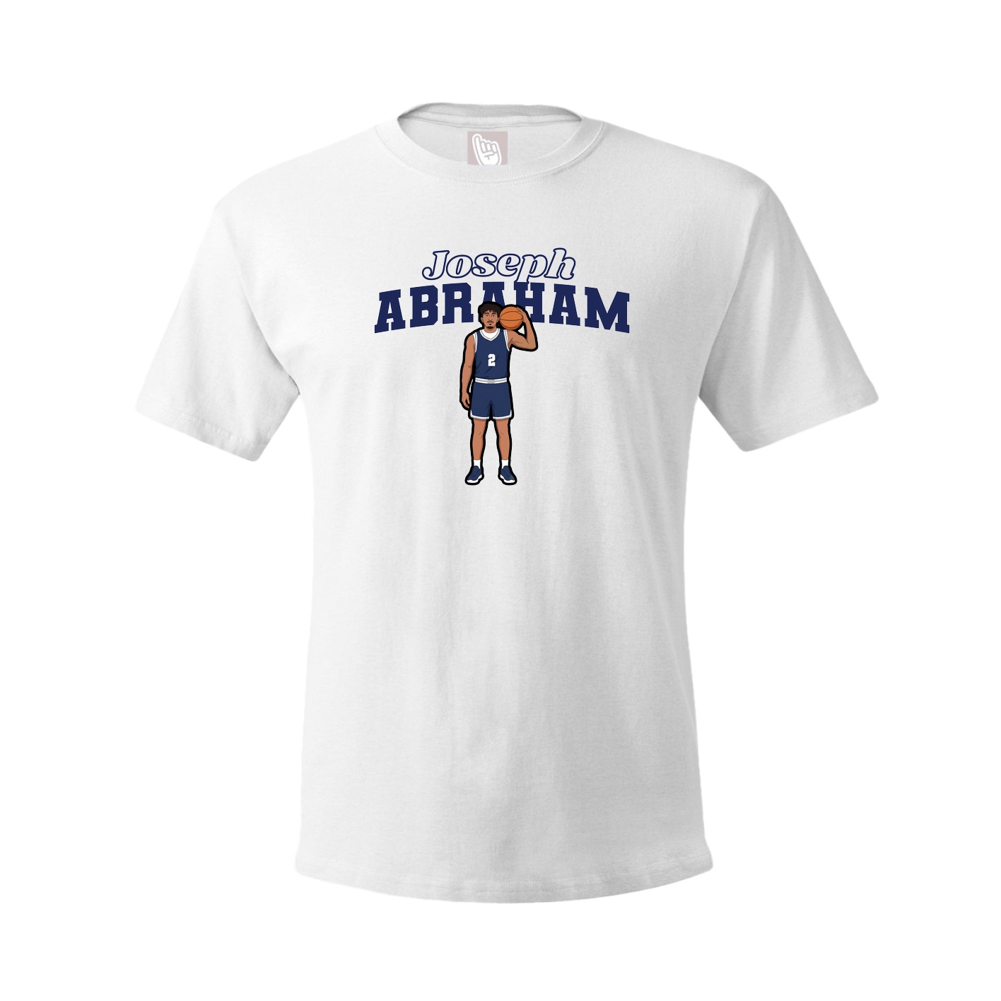 Tee — Name Arch in White