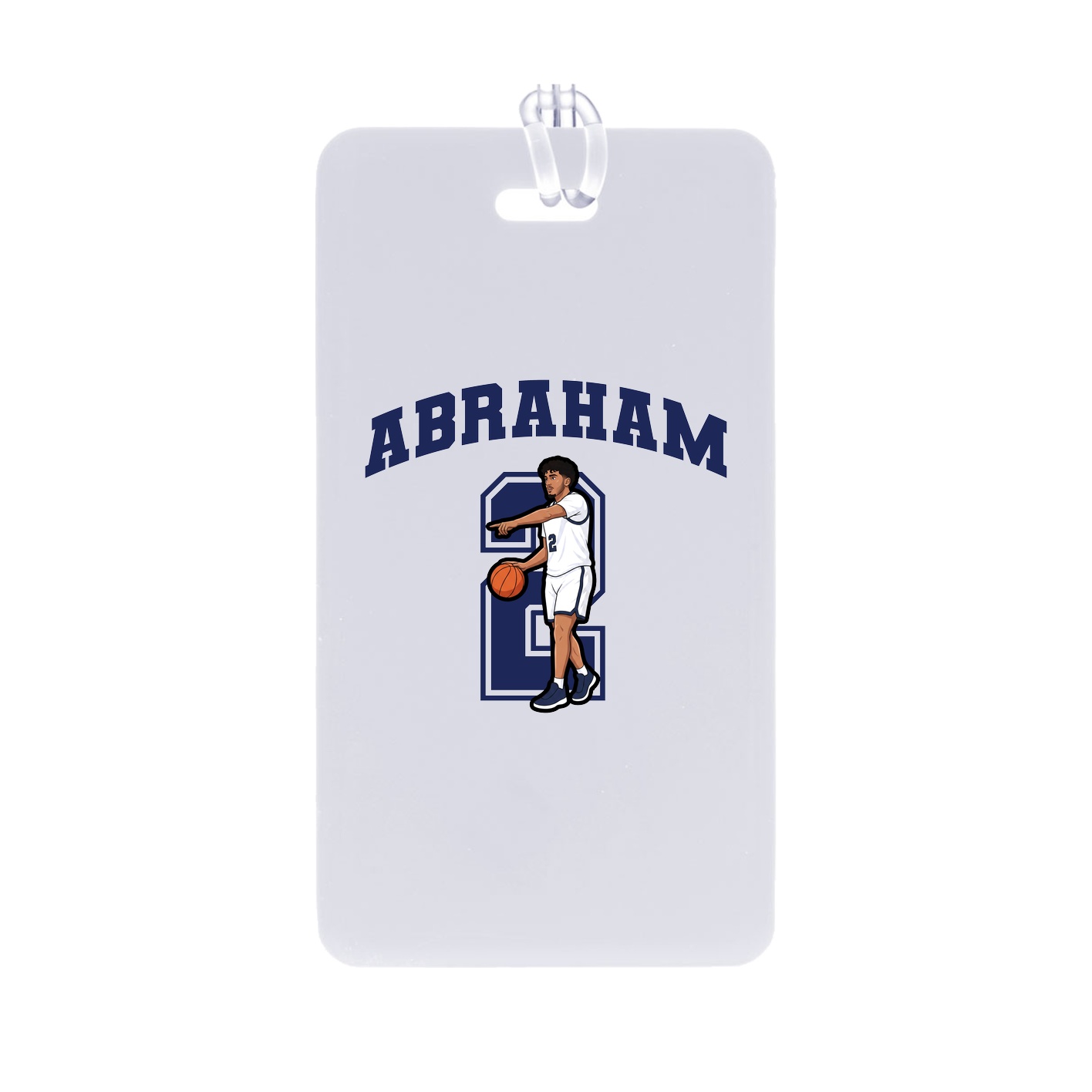 Bag Tag — Number in Classic
