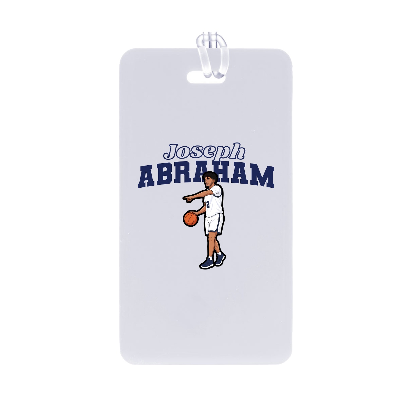Bag Tag — Name Arch in Classic
