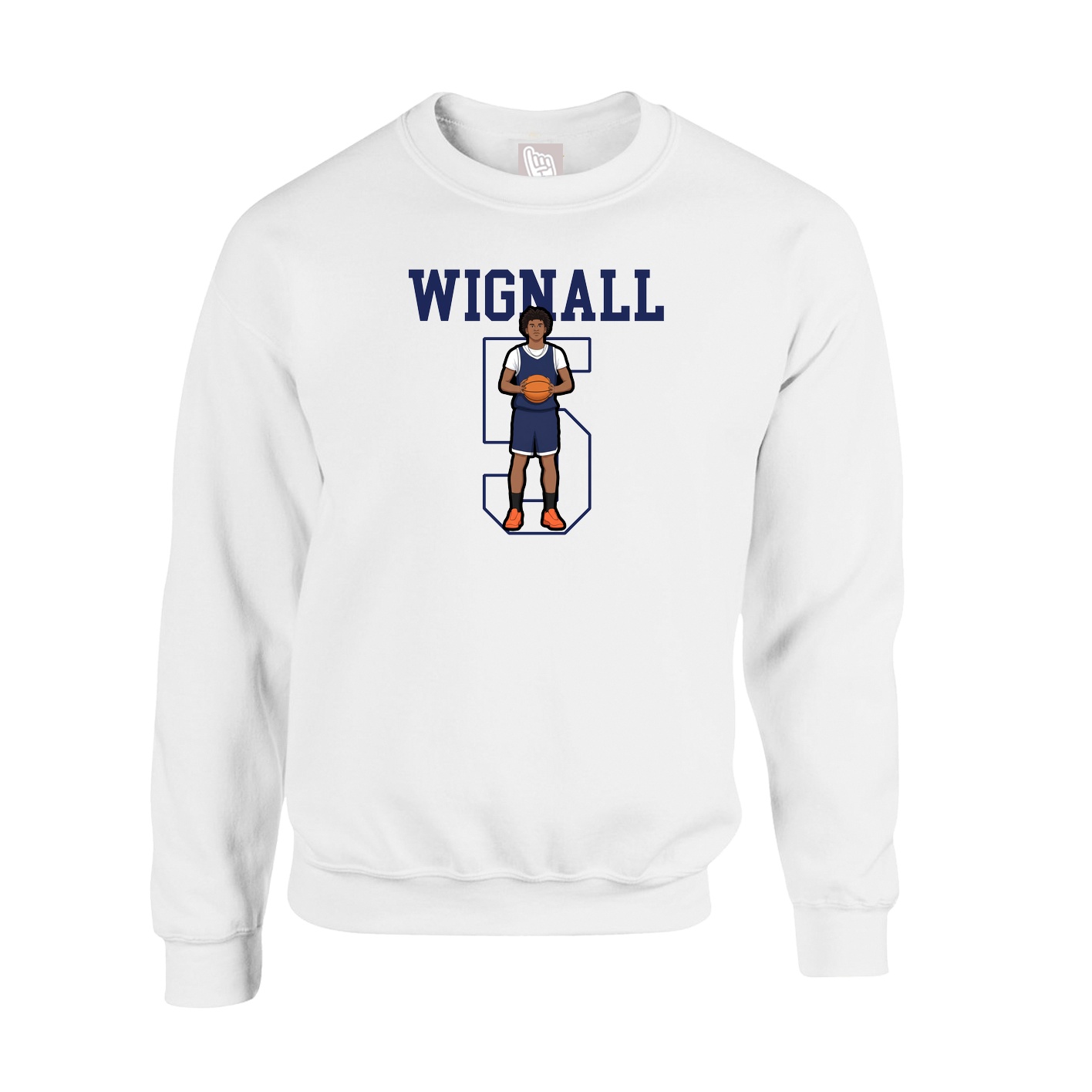 Fleece Crew — Shirsey in White