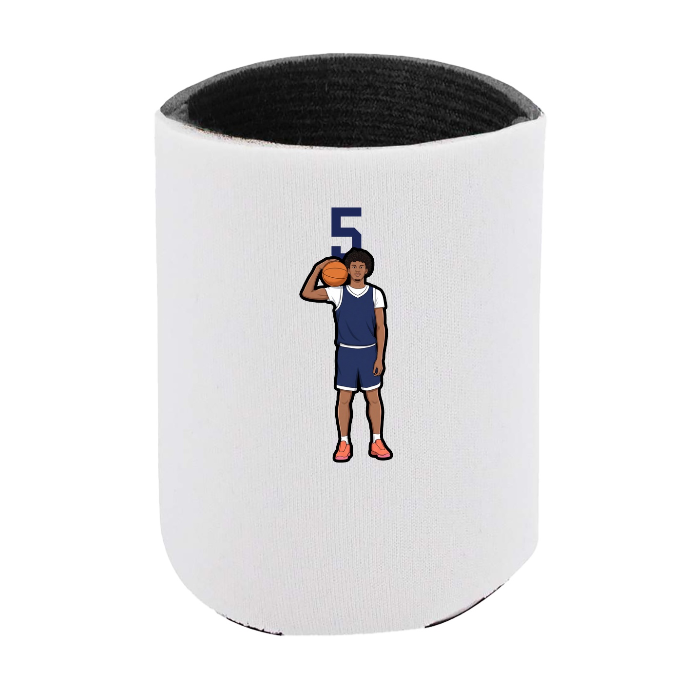 Can Holder — Number Top in White