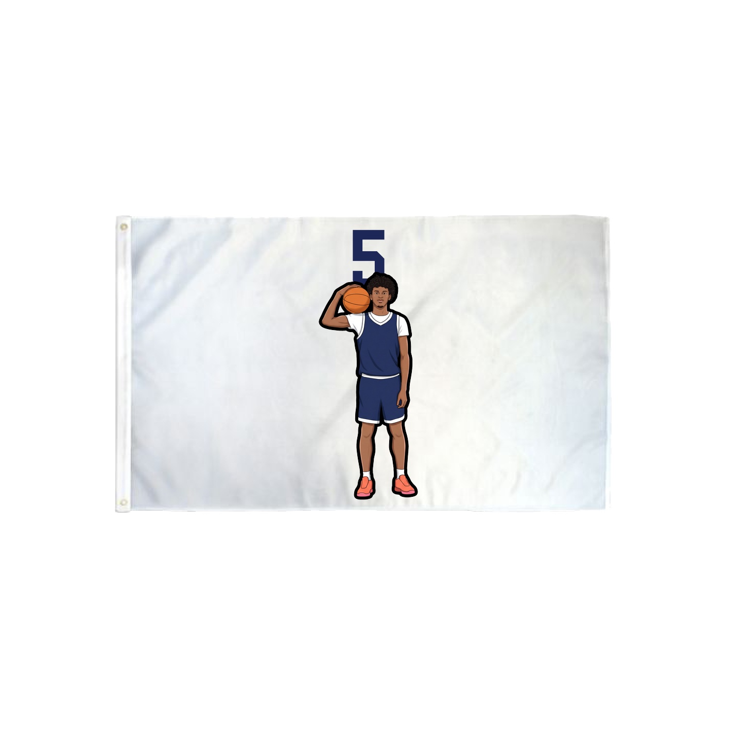 3x5 Flag — Number Top in Classic