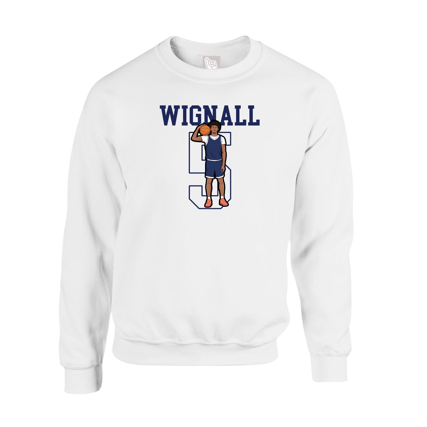 Fleece Crew — Shirsey in White