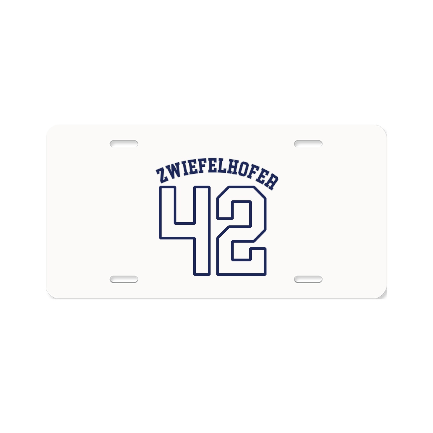 License Plate — Shirsey Arch in Classic