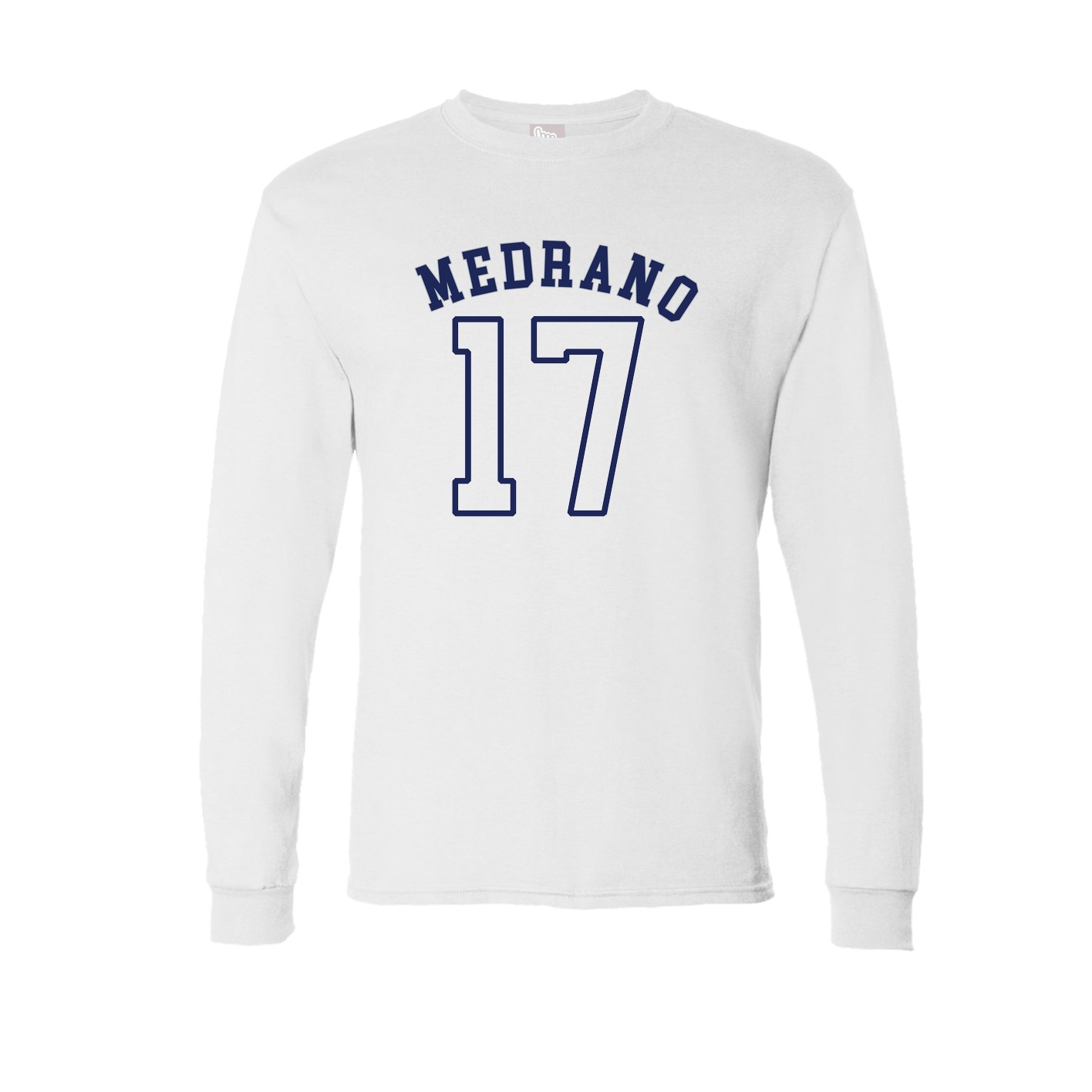 Long Sleeve Tee — Shirsey Arch in White