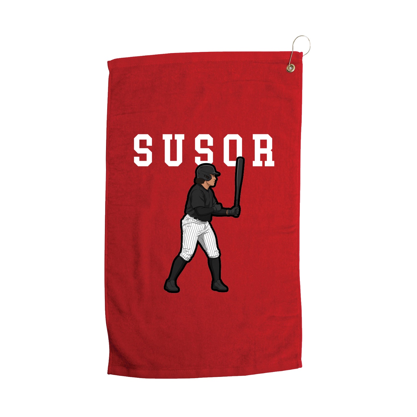 Golf Towel — Classic in Red