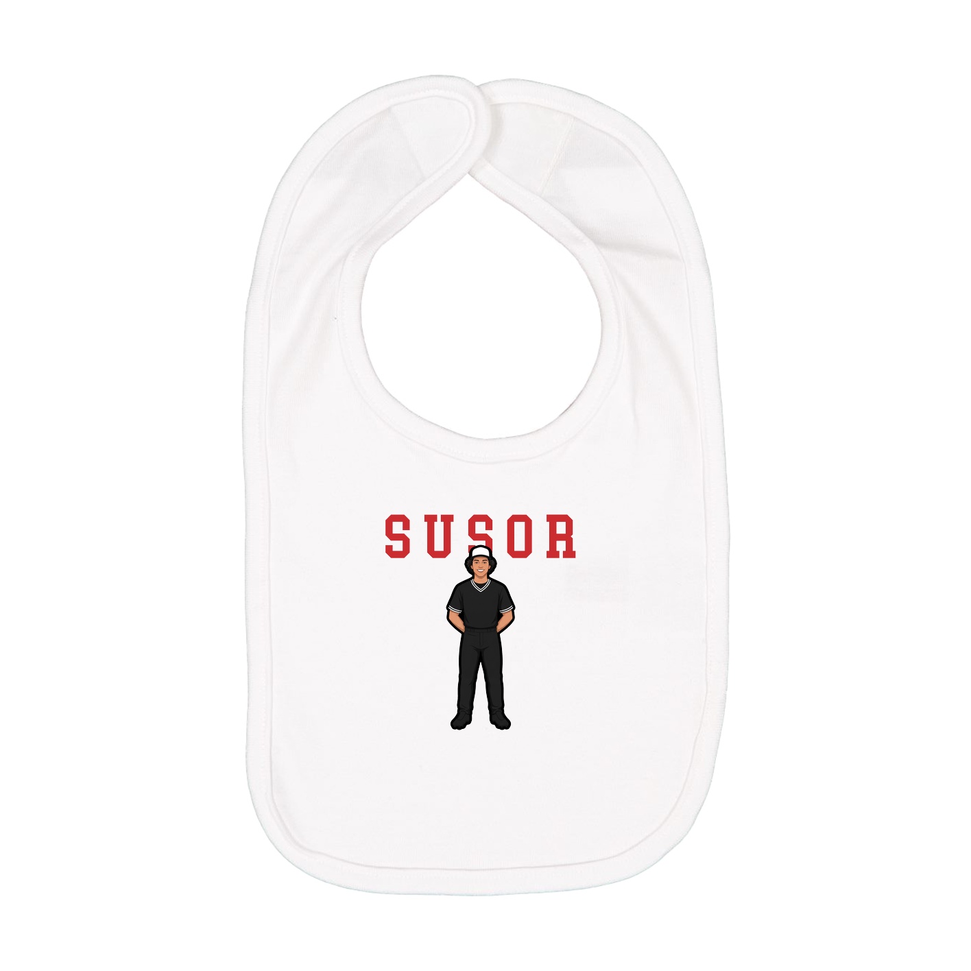 Infant Bib — Classic in White