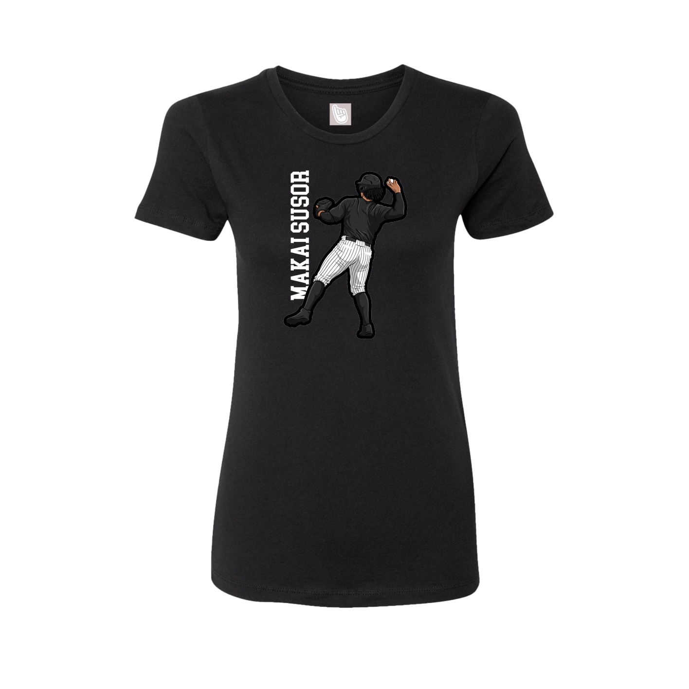 Womens Tee — Classic in Black