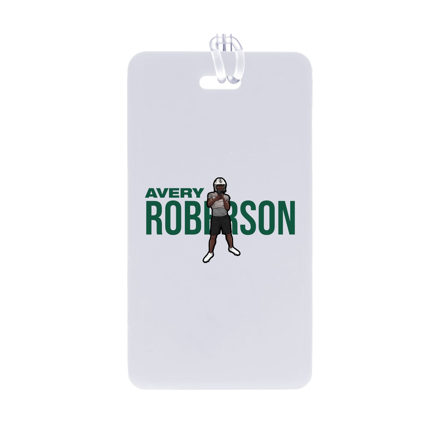 Bag Tag — Player Name in Classic