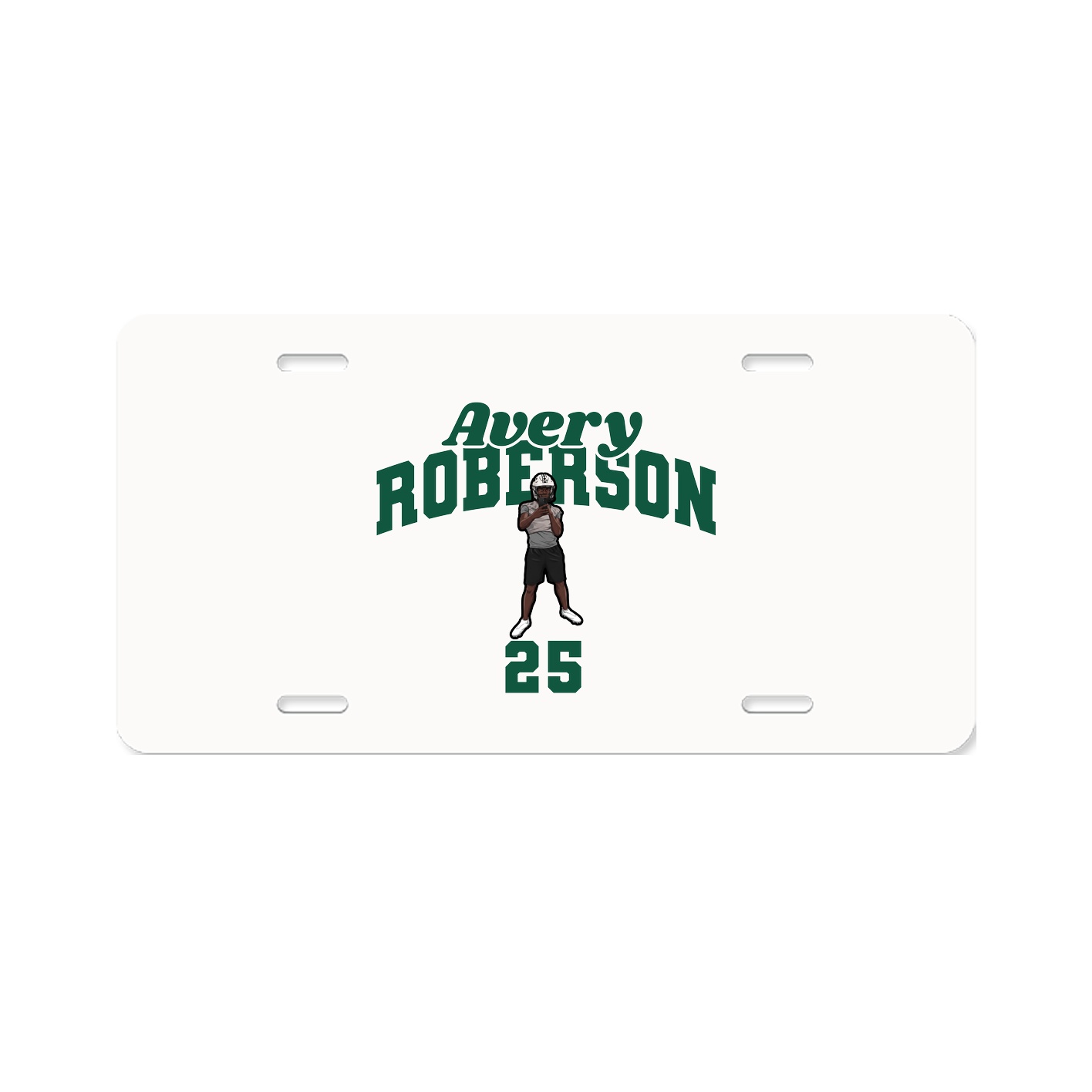 License Plate — Signature Arch in Classic