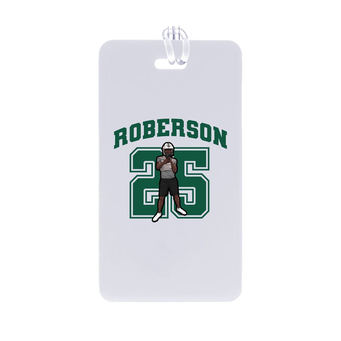 Bag Tag — Number in Classic