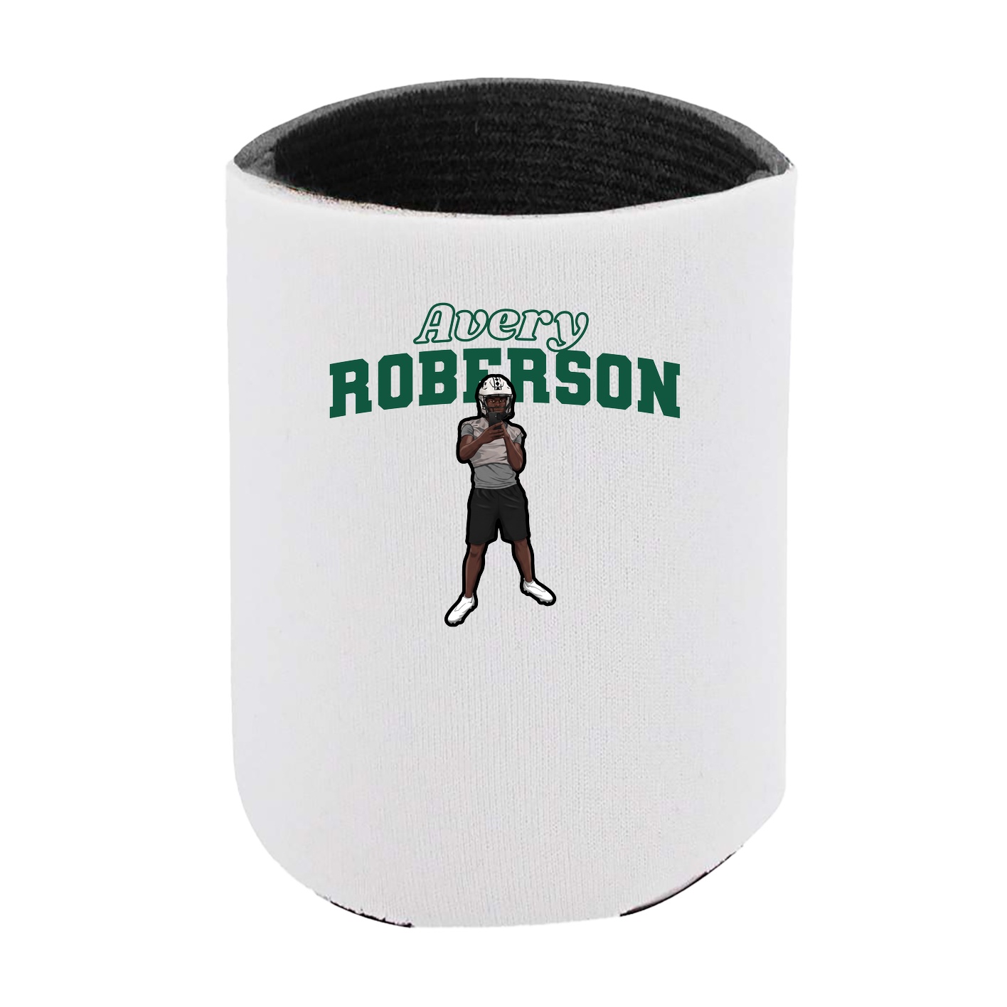 Can Holder — Name Arch in White