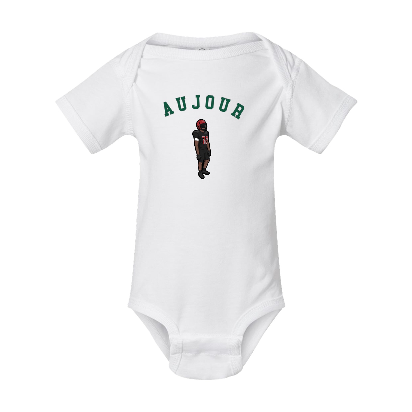 Baby Onesie — Shirsey Arch in White