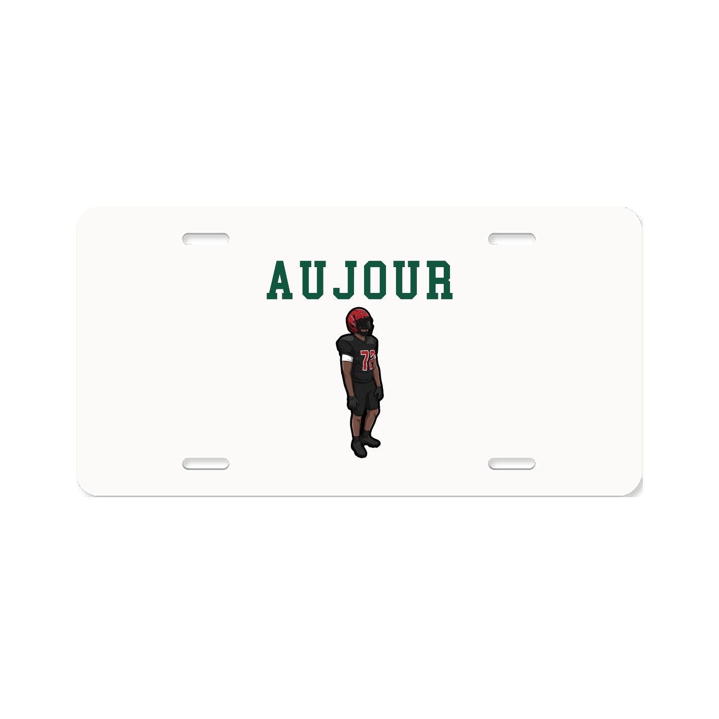 License Plate — Shirsey in Classic