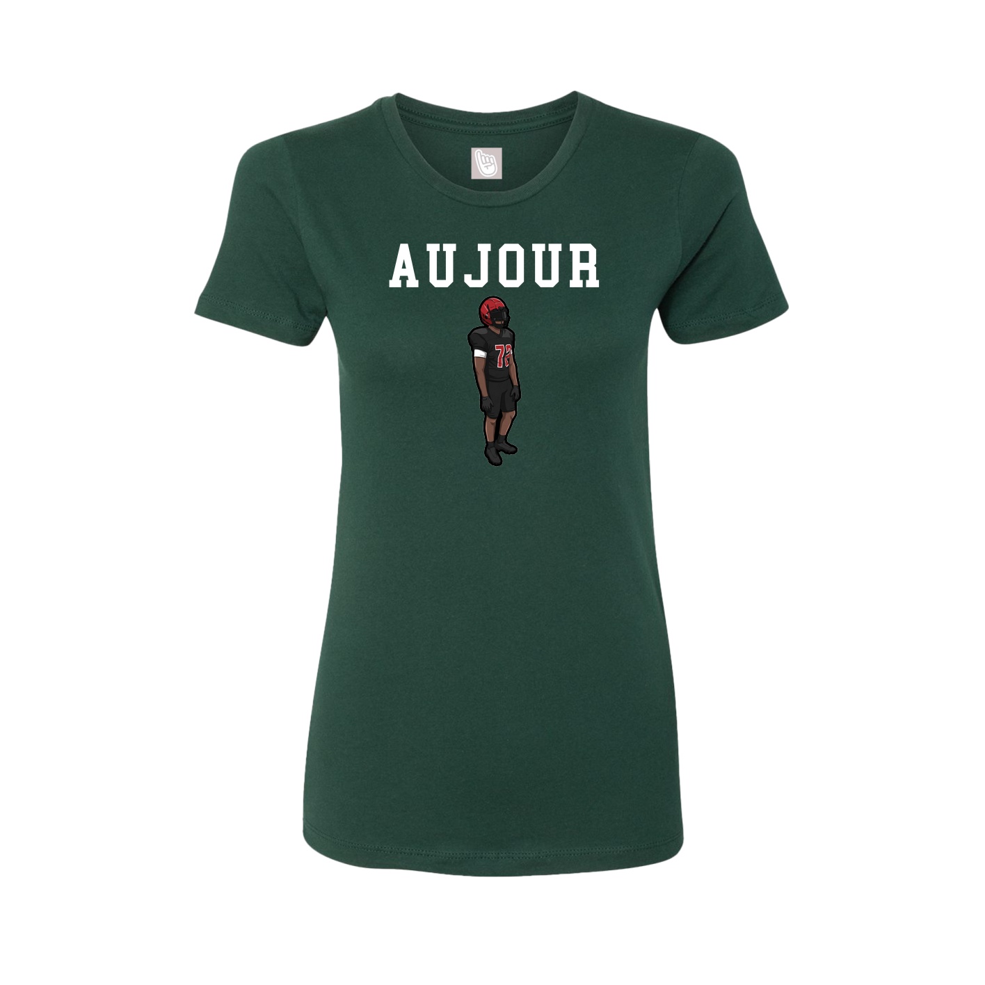 Fitted Women's Tee — Shirsey in Green