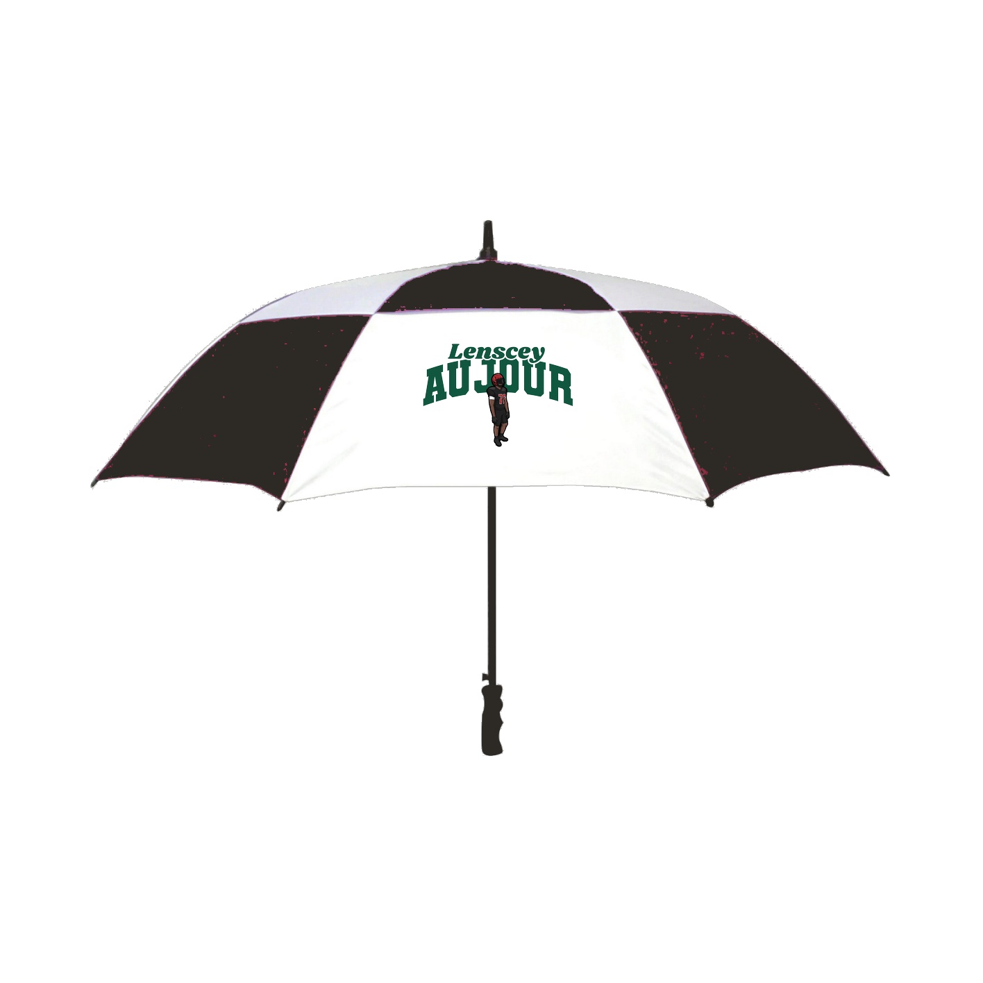 Golf Umbrella — Signature Arch in Black