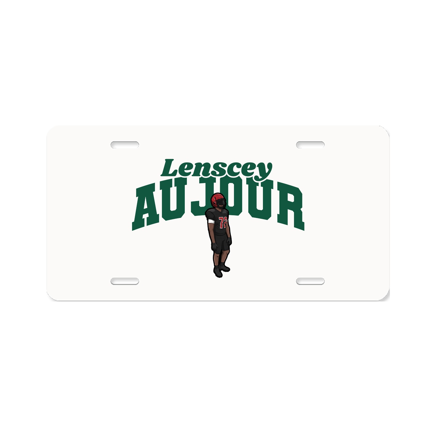 License Plate — Signature Arch in Classic