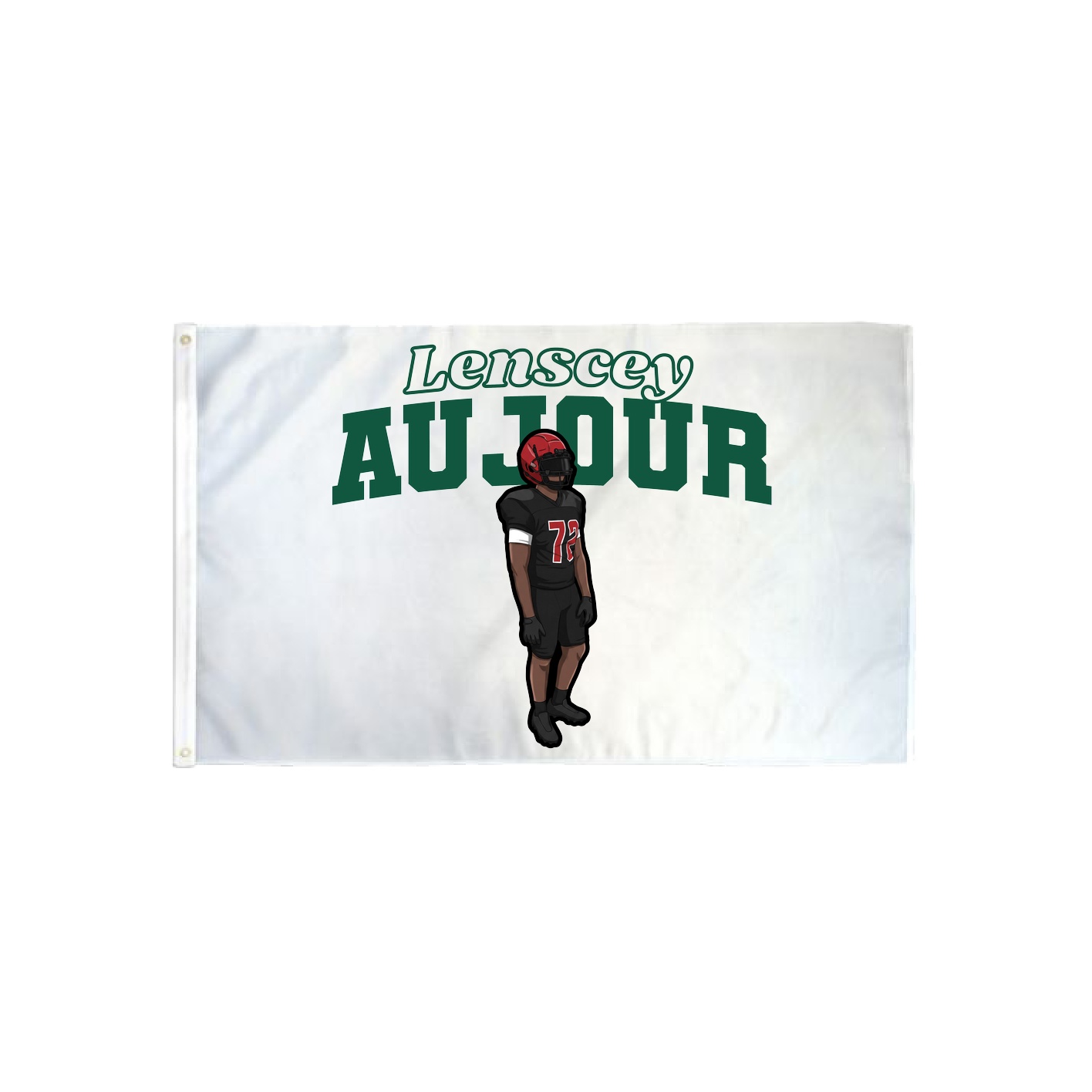 3x5 Flag — Name Arch in Classic