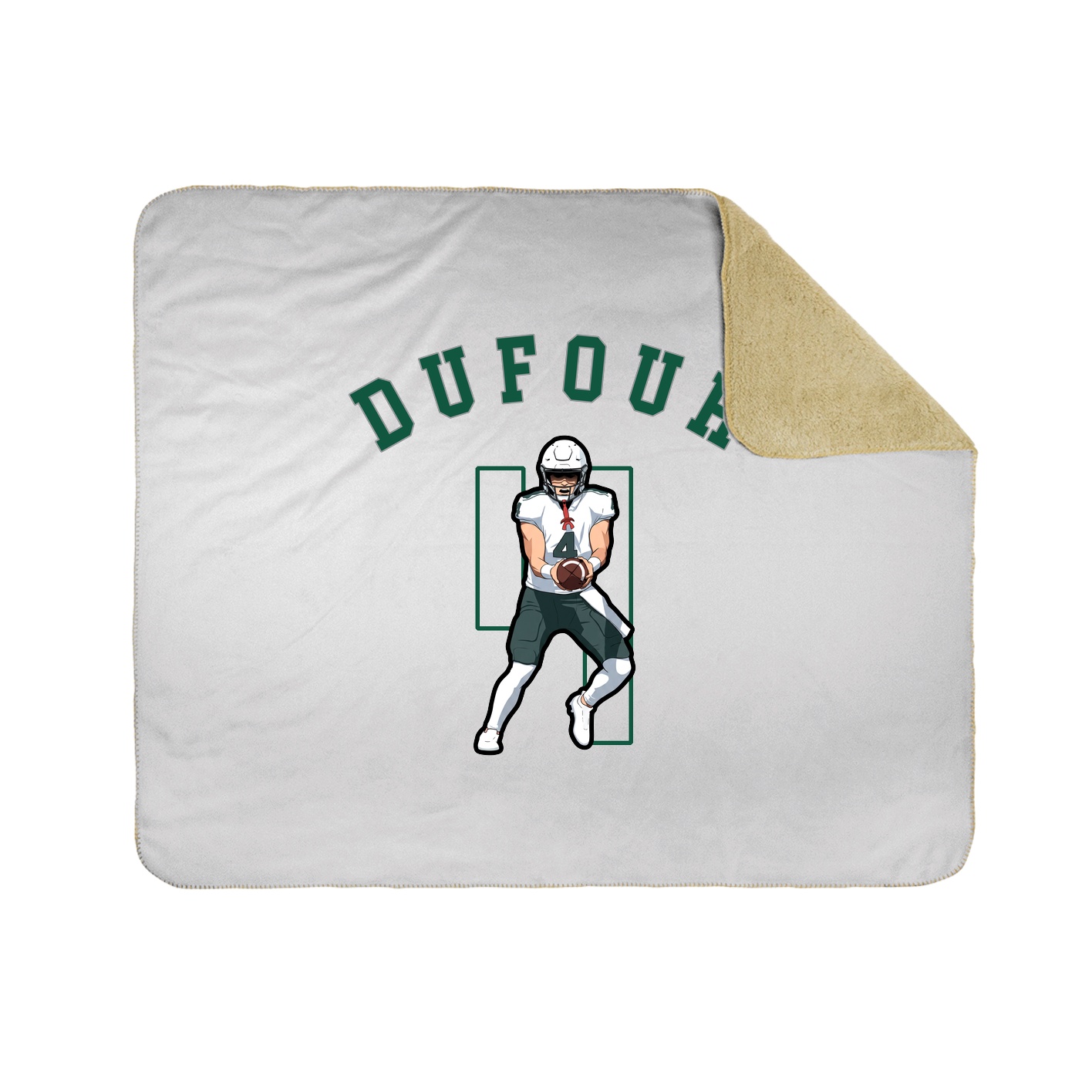 Throw Blanket — Shirsey Arch in White
