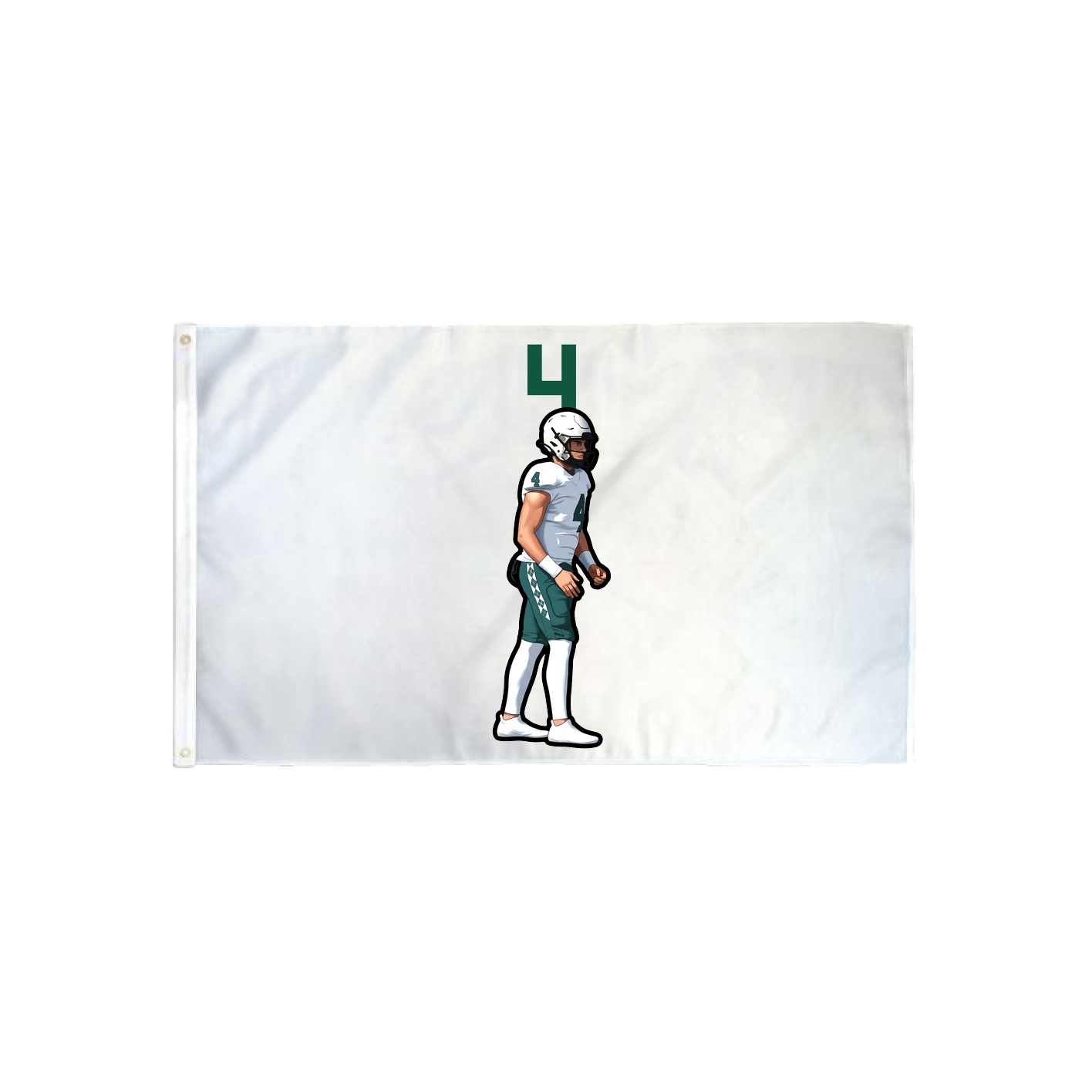 3x5 Flag — Number Top in Classic