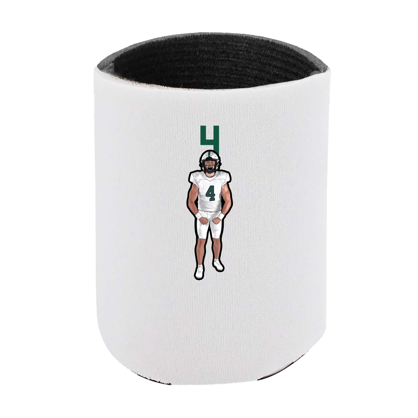 Can Holder — Number Top in White