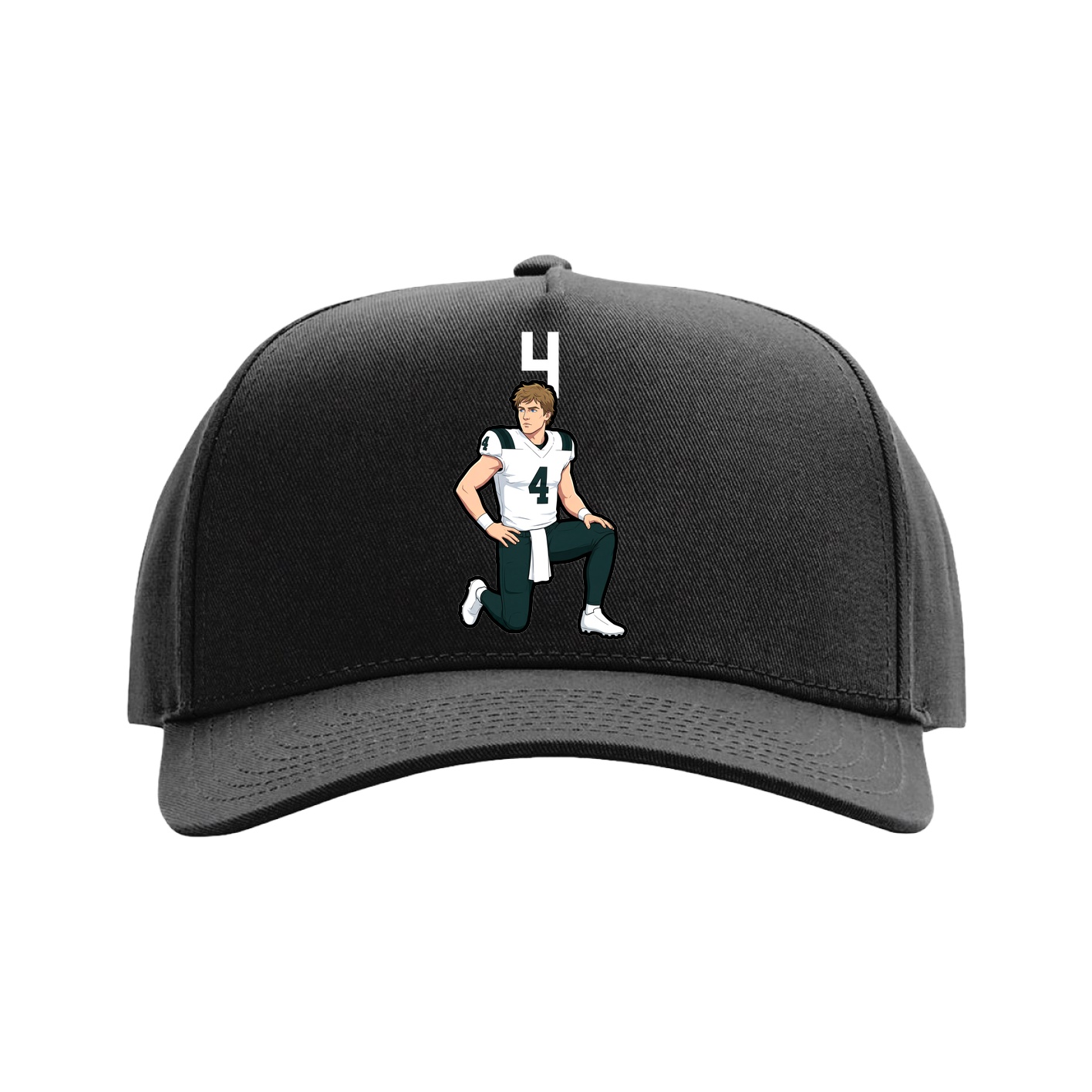 Full Fabric Five-Panel Champ Cap