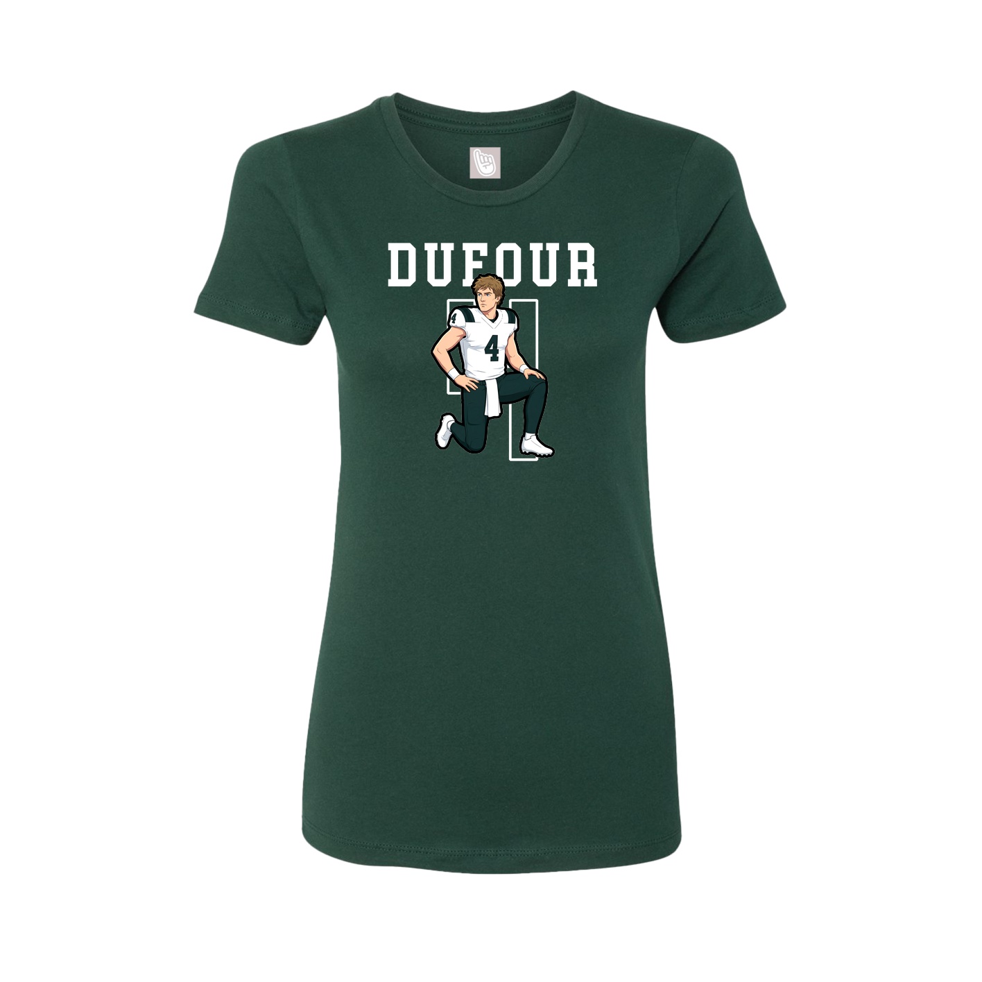 Fitted Women's Tee — Shirsey in Green