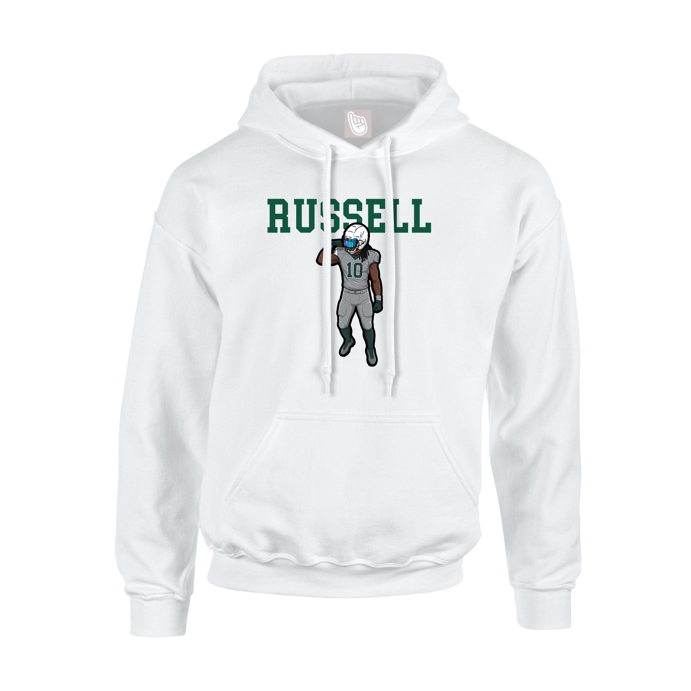 Youth Hoodie — Shirsey in White