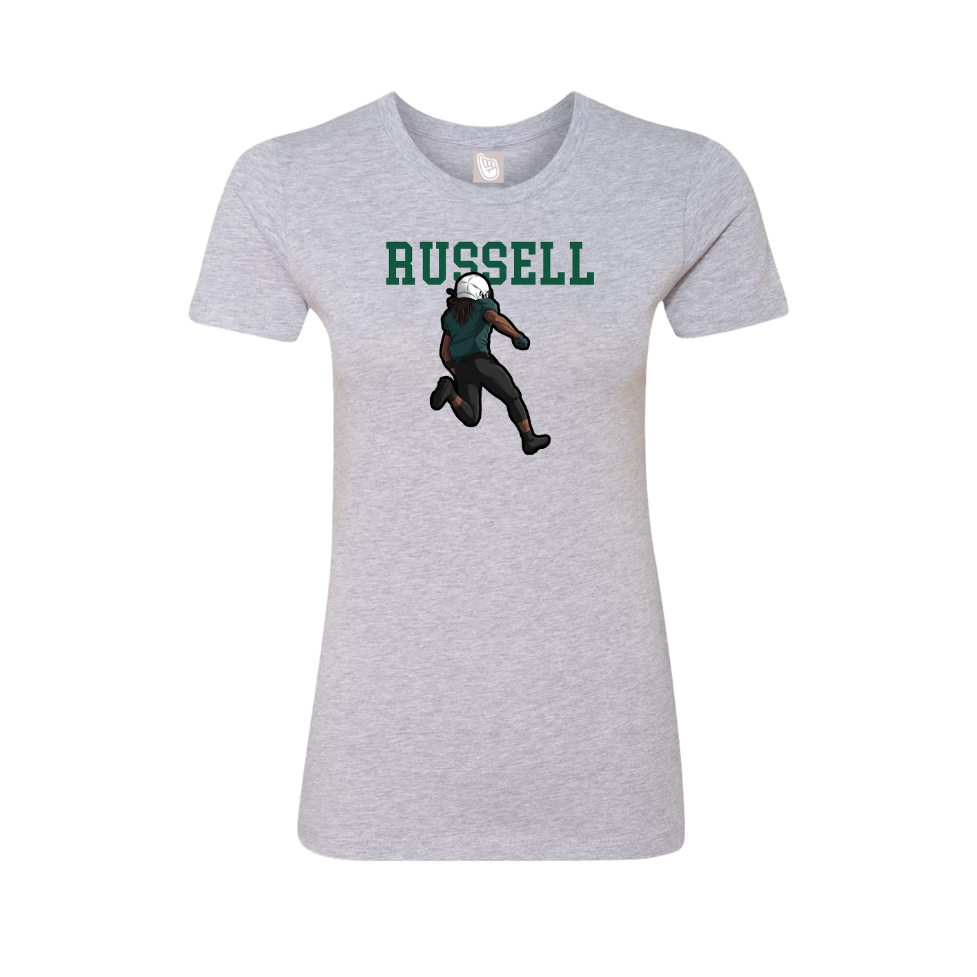 Fitted Women's Tee — Shirsey in Grey