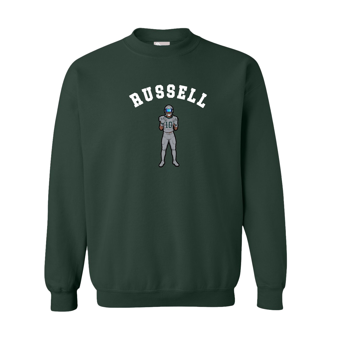 Fleece Crew — Shirsey Arch in Green