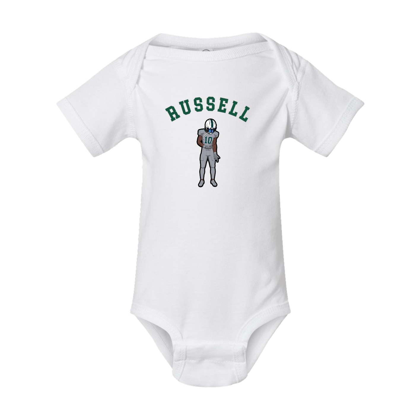Baby Onesie — Shirsey Arch in White