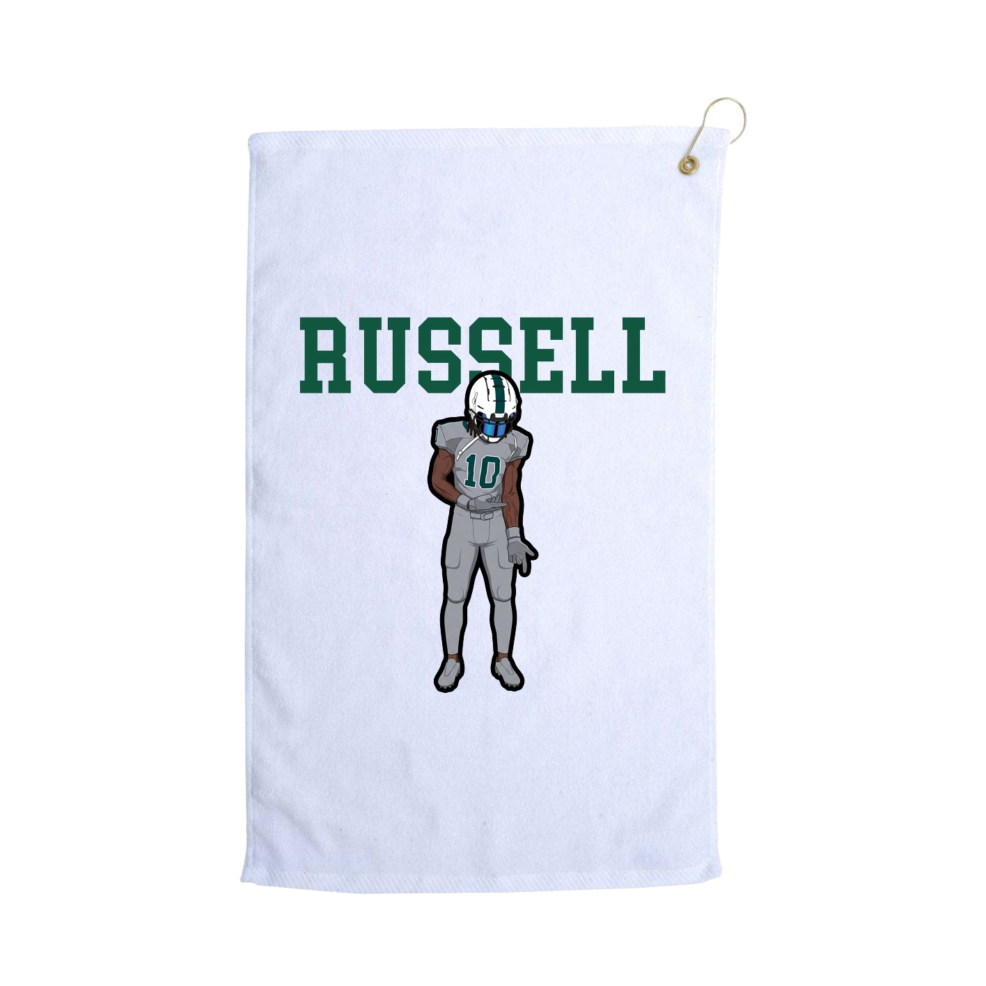 Golf Towel — Shirsey in White