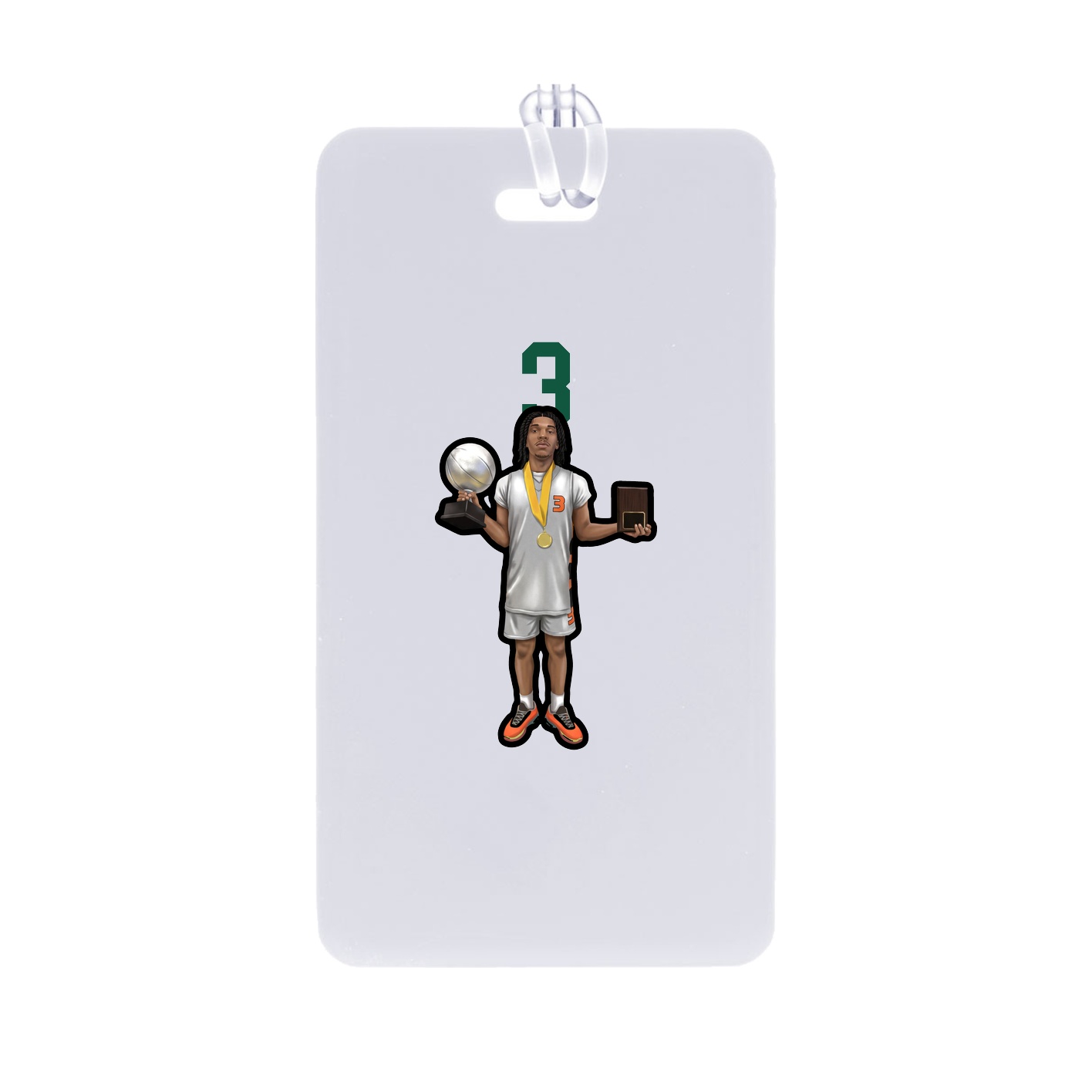 Bag Tag — Number Top in Classic