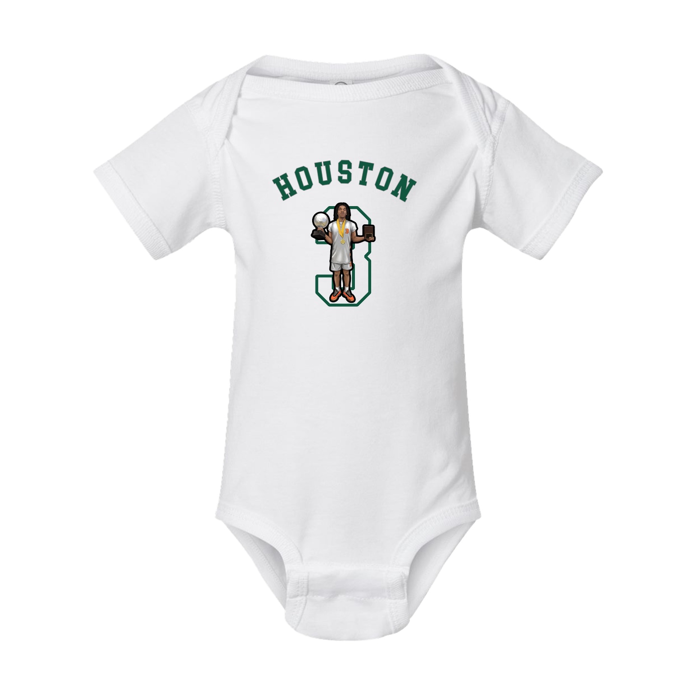 Baby Onesie — Shirsey Arch in White
