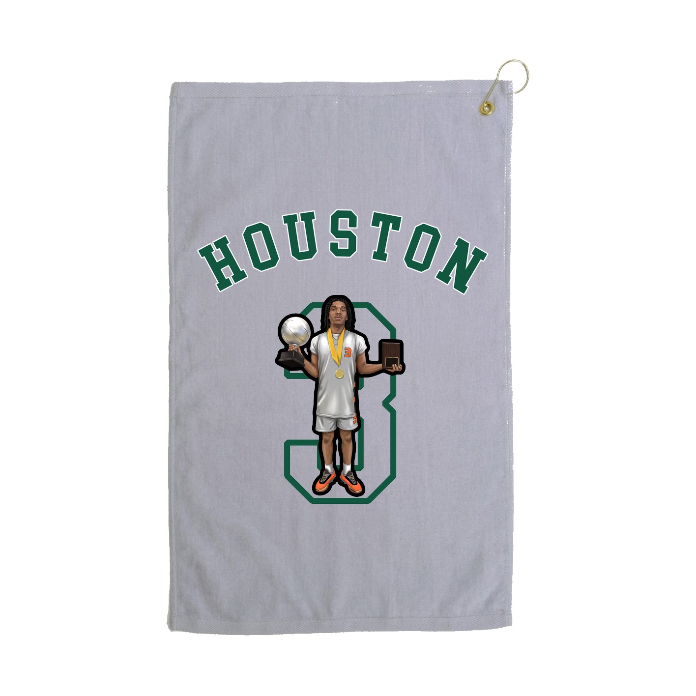 Golf Towel — Shirsey Arch in Grey