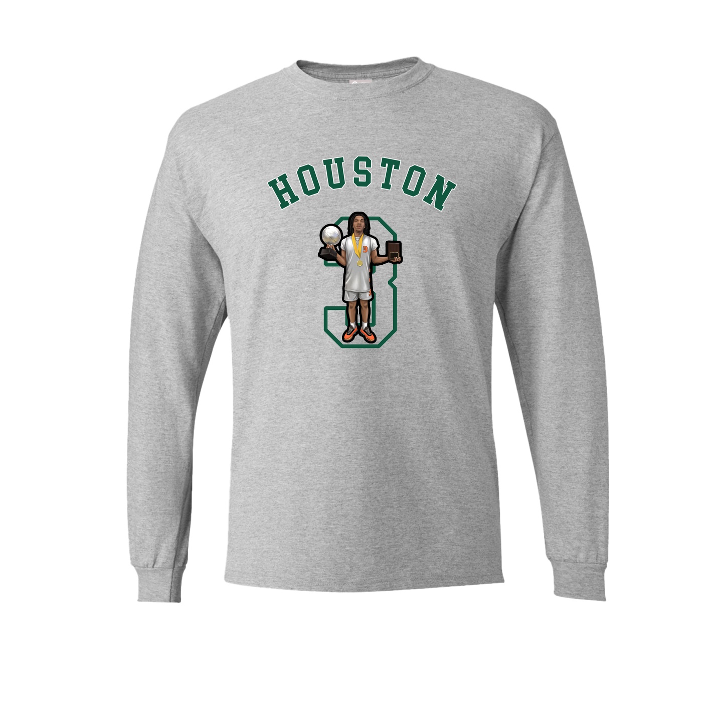 Long Sleeve Tee — Shirsey Arch in Grey