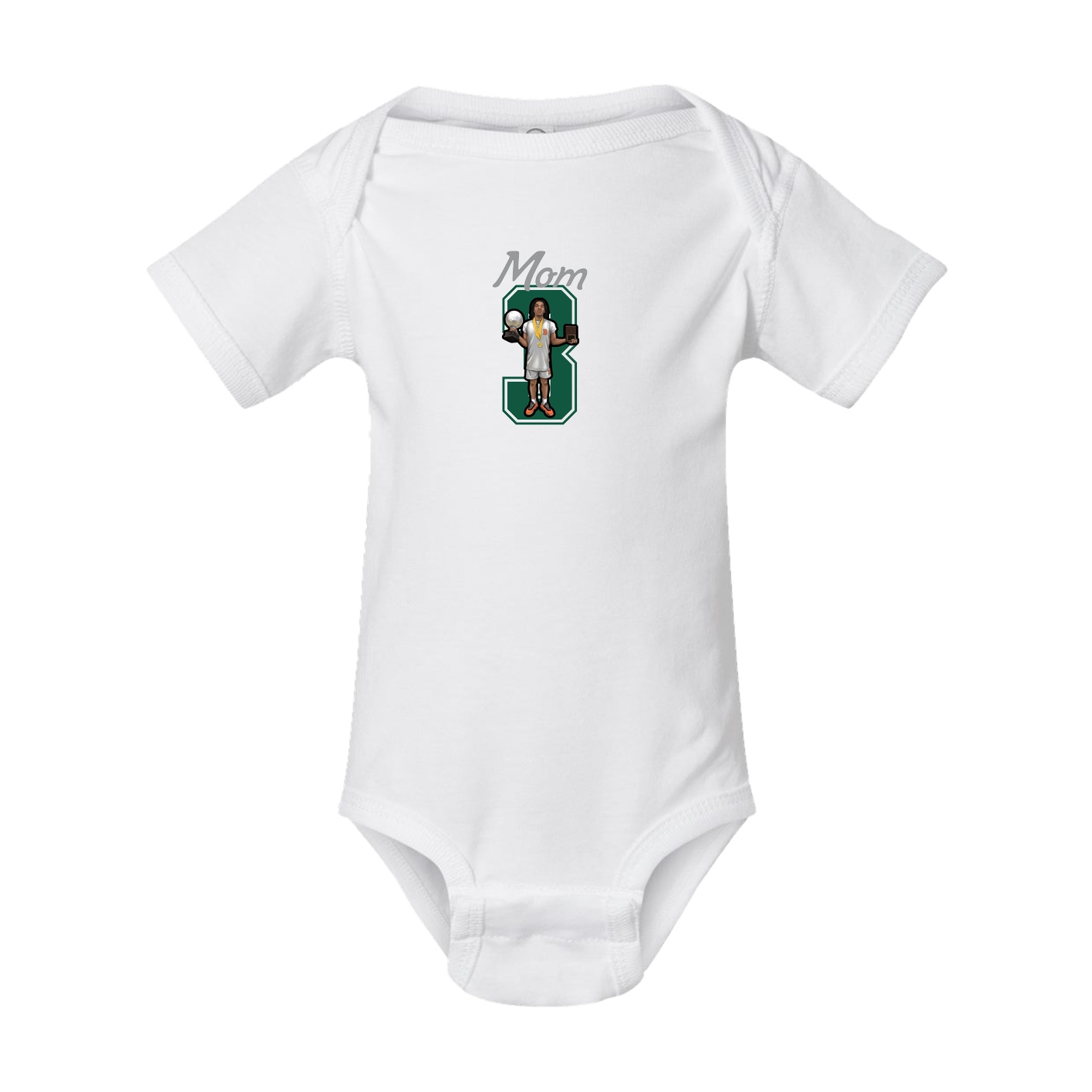 Baby Onesie — Mothers Day Shirsey in White