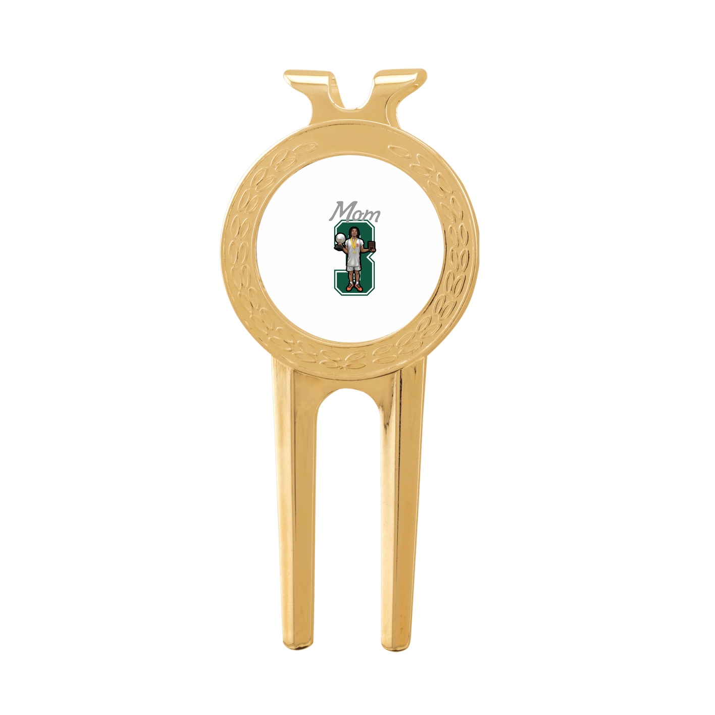 Divot Tool with Ball Marker — Mothers Day Shirsey in Classic