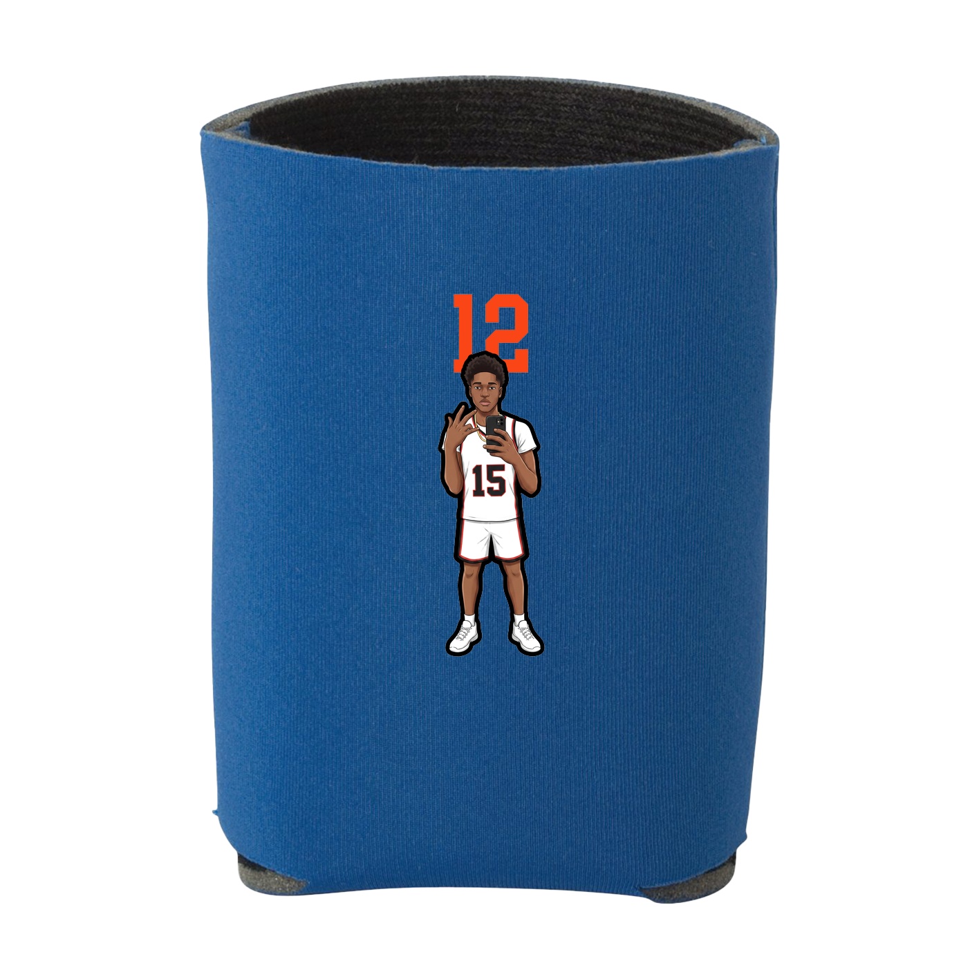 Can Holder — Number Top in Royal