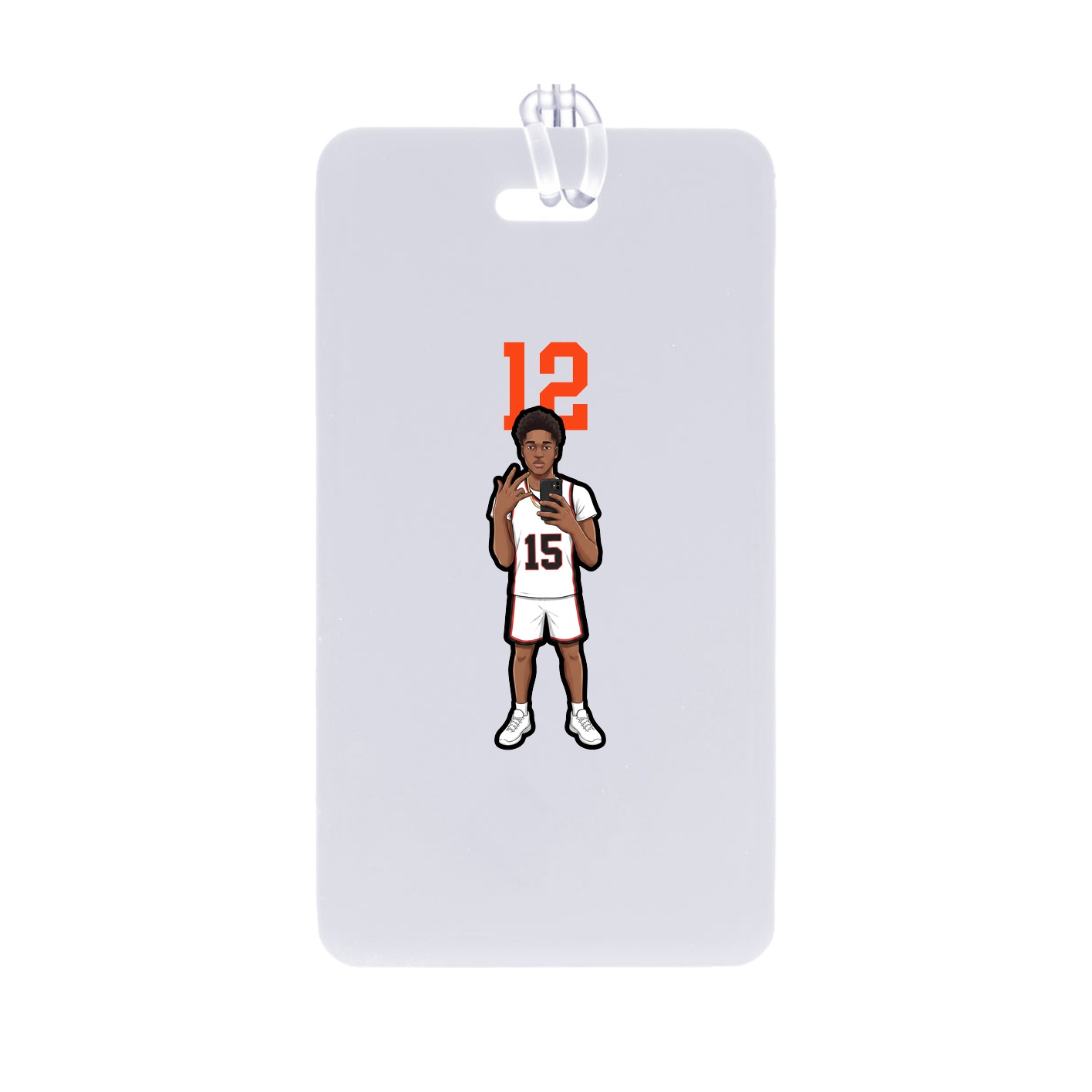 Bag Tag — Number Top in Classic