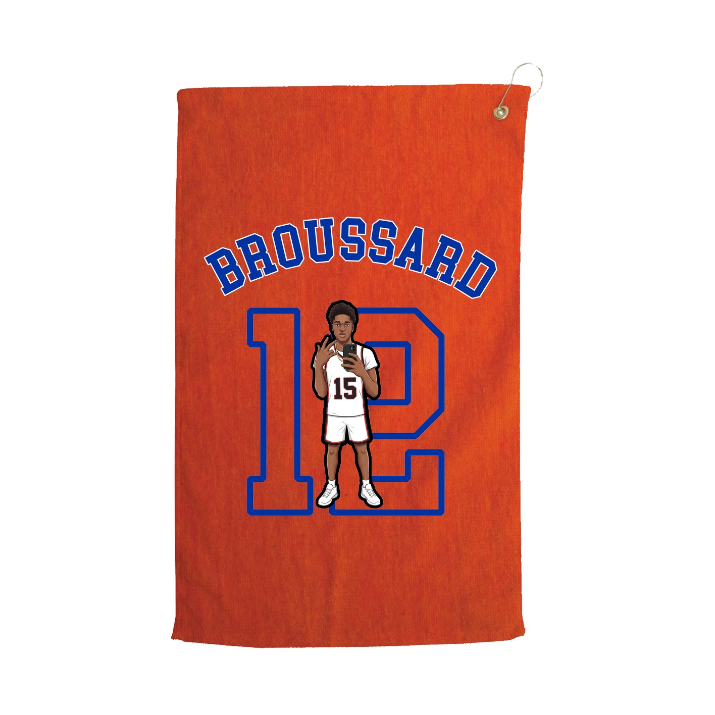 Golf Towel — Shirsey Arch in Orange