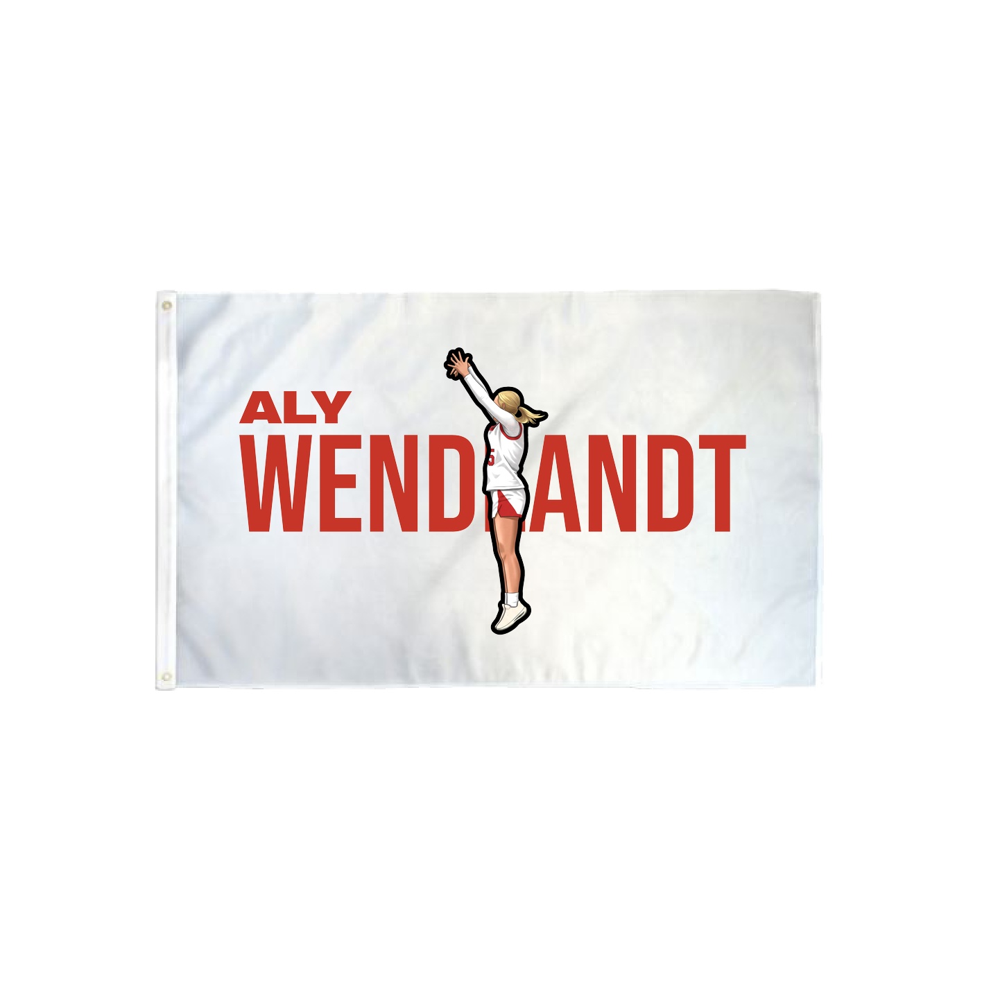 3x5 Flag — Player Name in Classic